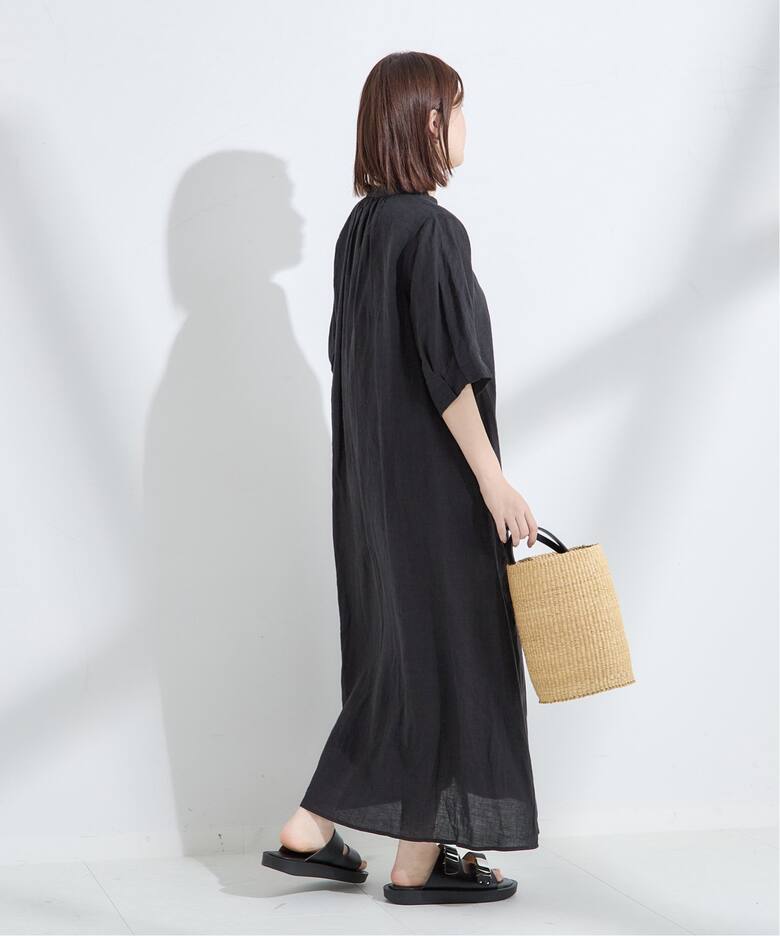 リネンタックスリーブワンピース（ワンピース）｜JOURNAL STANDARD L  