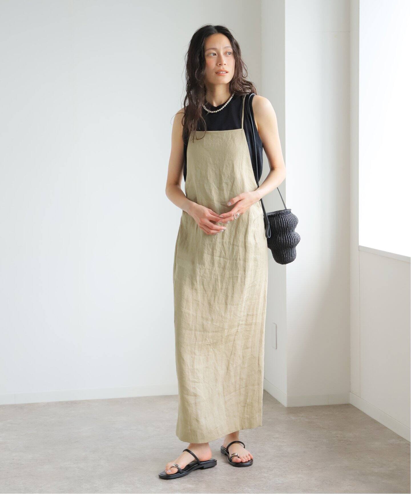 ヘンプリネンキャミワンピース（ワンピース）｜JOURNAL STANDARD L