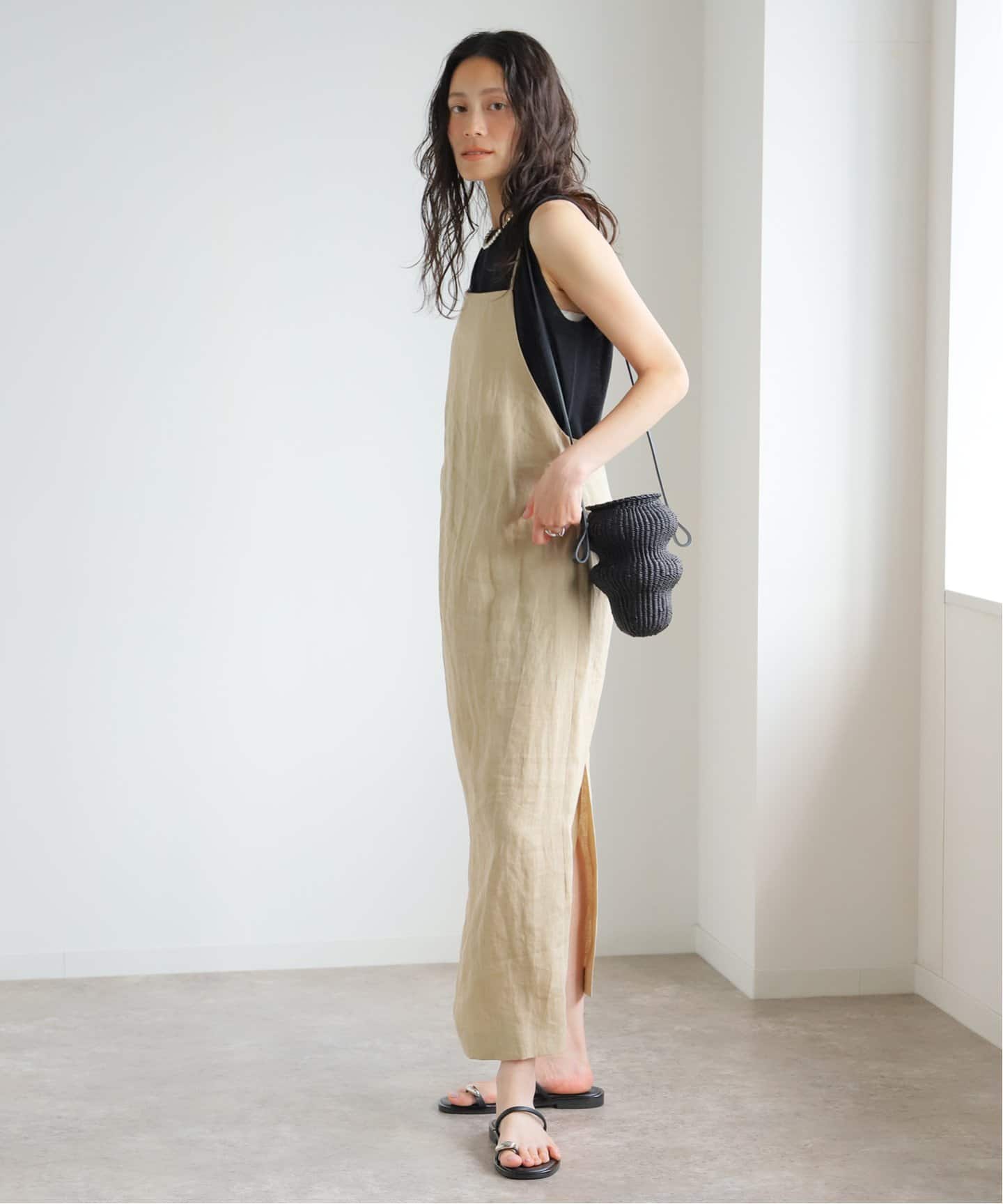 ヘンプリネンキャミワンピース（ワンピース）｜JOURNAL STANDARD L