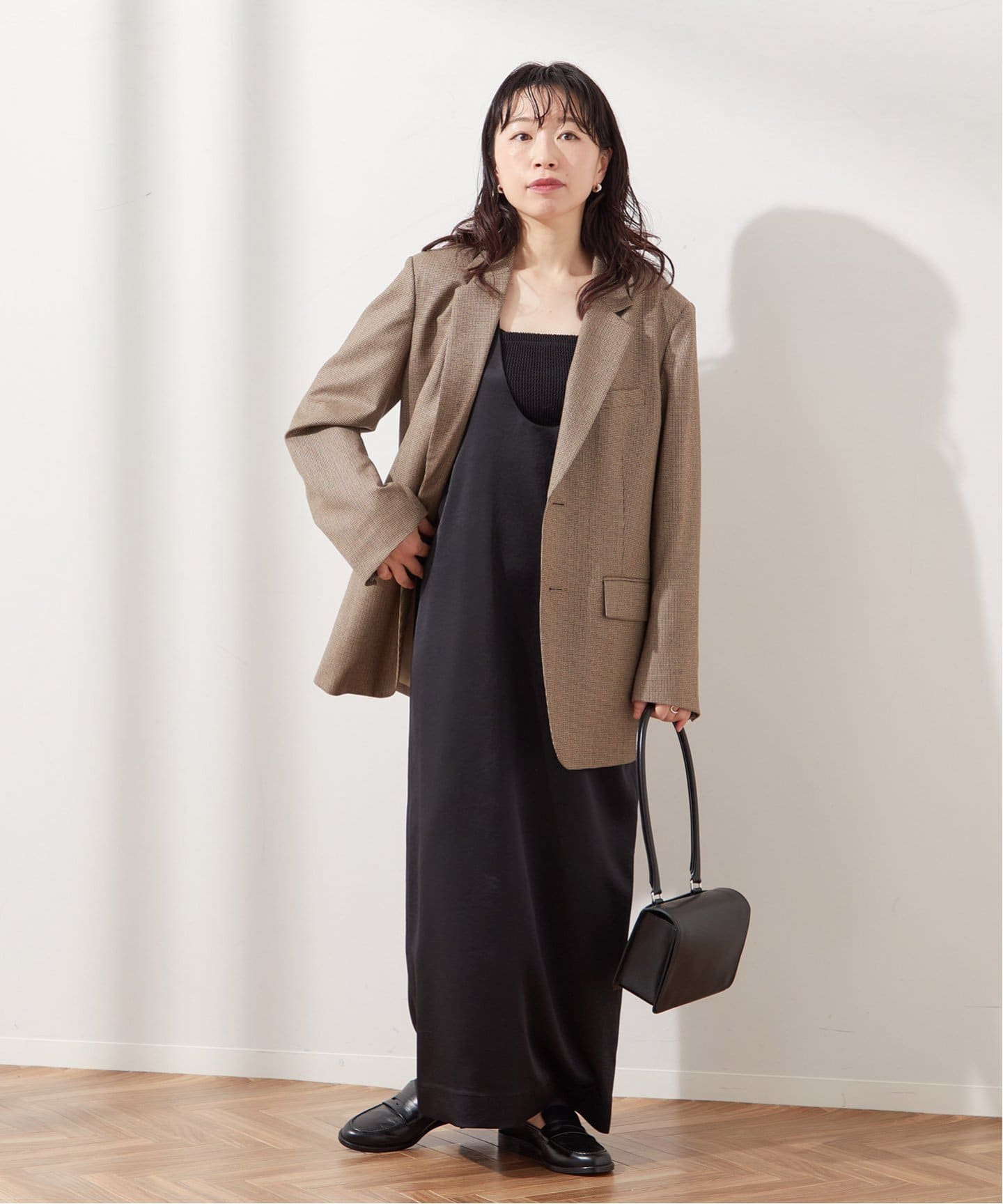 LESSAGE / JOURNAL STANDARD サテンワンピース サテンタンクワンピース（ワンピース）｜JOURNAL STANDARD L