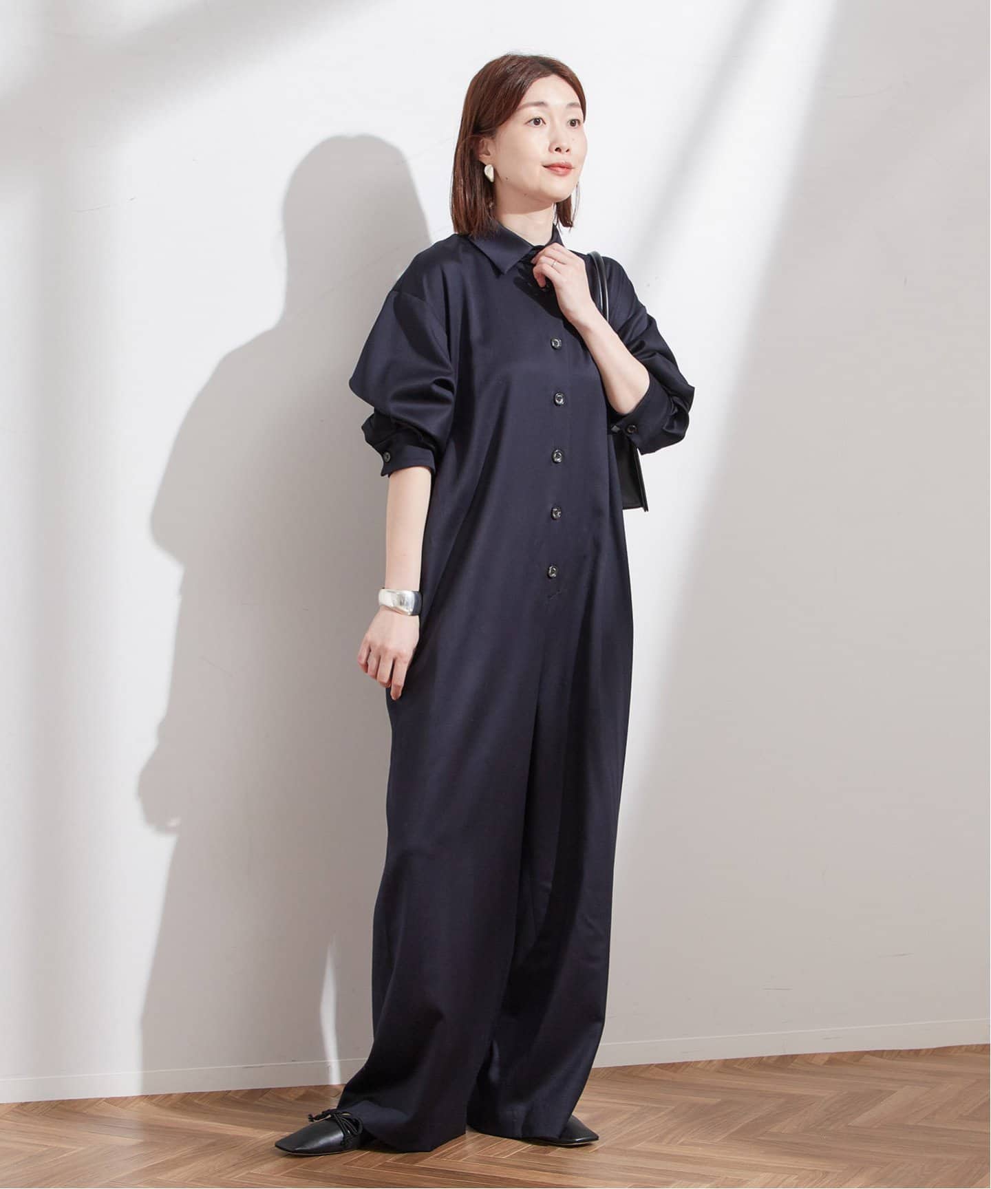 予約》【Uhr/ウーア】Wool / Satin All in One：オールインワン