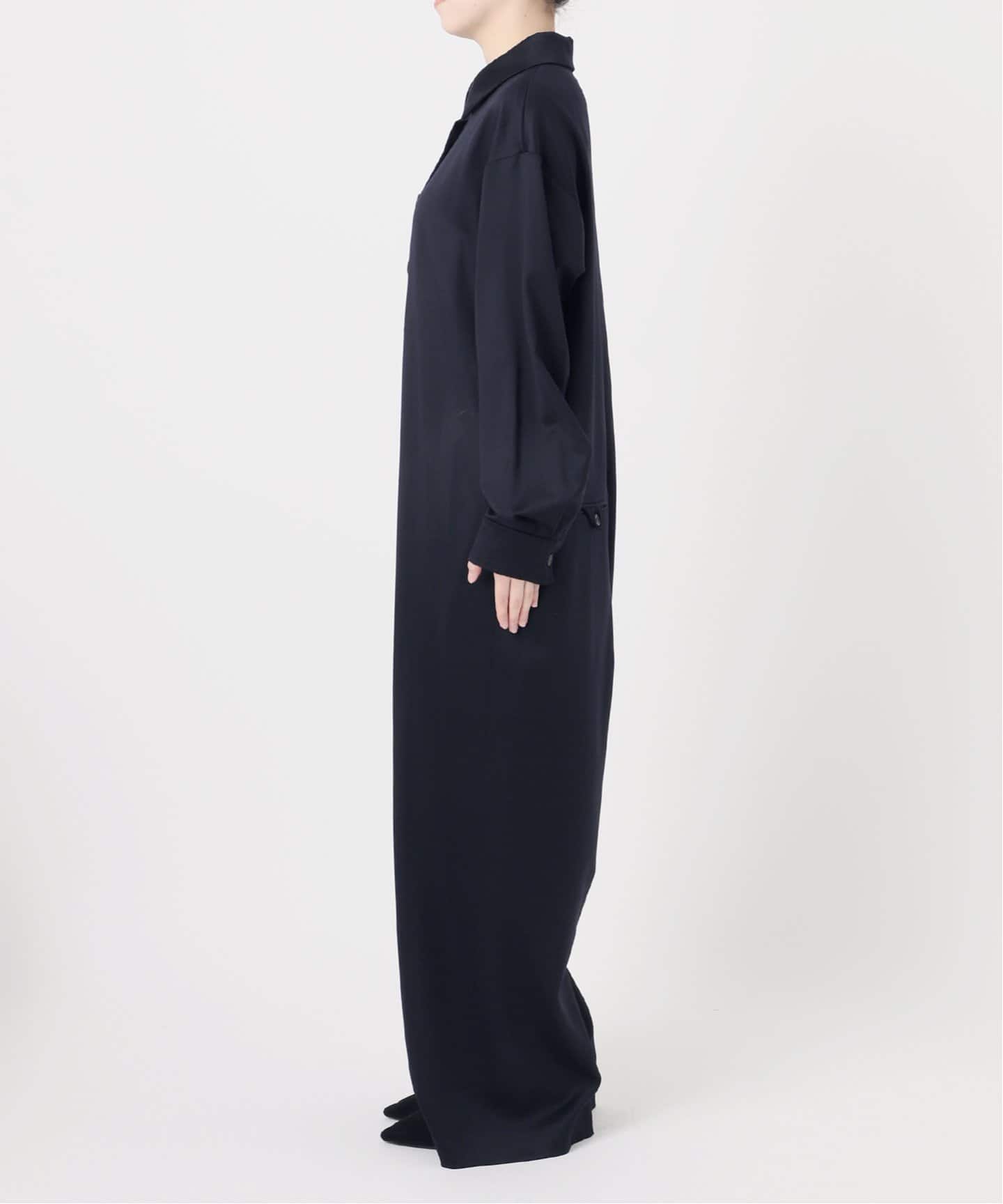 Uhr/ウーア】Wool / Satin All in One：オールインワン（つなぎ