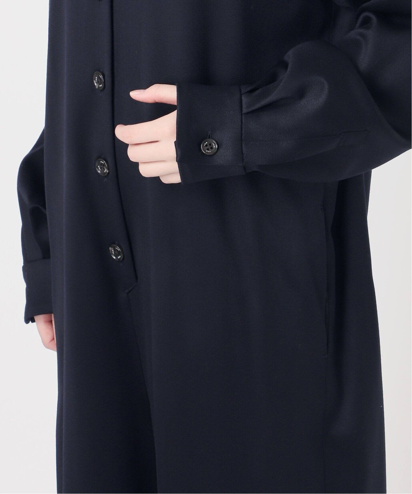 Uhr/ウーア】Wool / Satin All in One：オールインワン（つなぎ