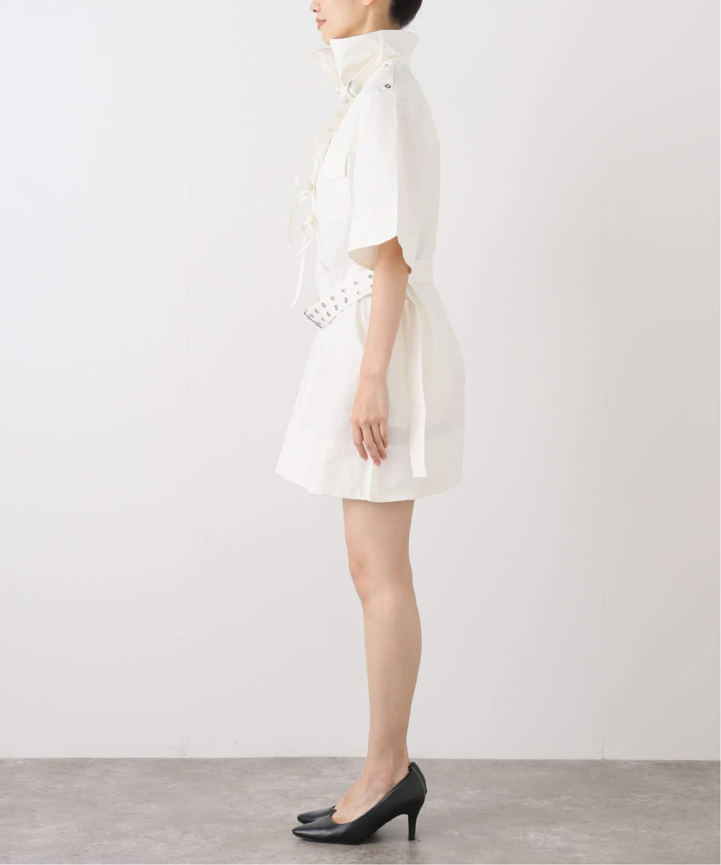 GANNI ミニワンピース セール】【GANNI / ガニー】Woollen Check Mini Dress：ミニ