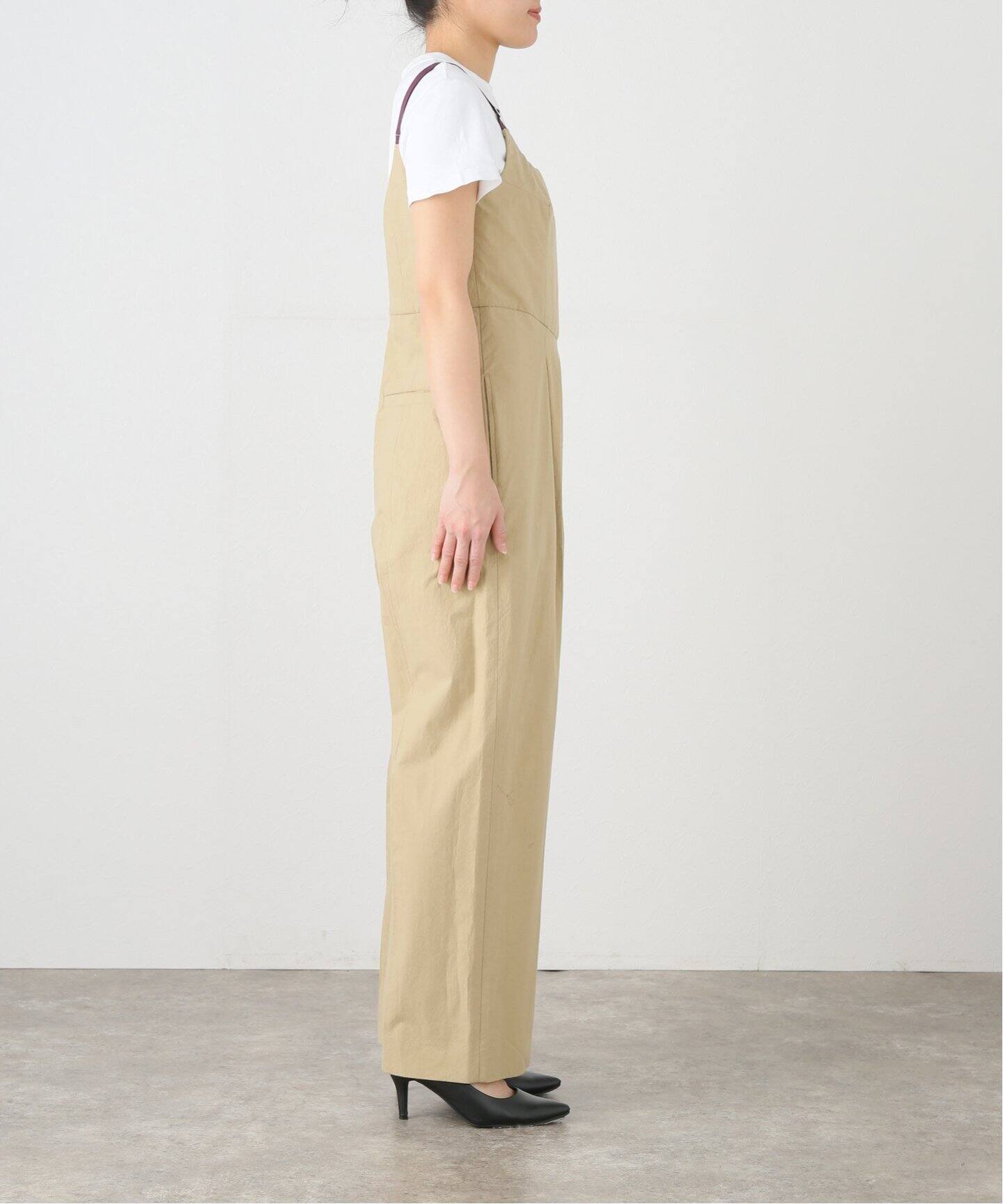 【2025福袋】 JANE SMITH/ジェーンスミス】WASHED OVERALL BROAD COTTON サロペット・オーバーオール・オールインワン