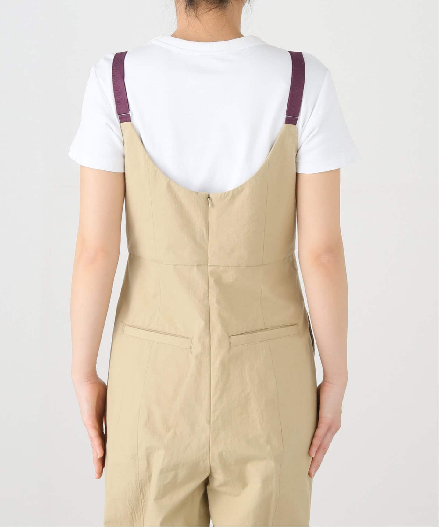 JANE SMITH/ジェーンスミス】WASHED COTTON BROAD OVERALL