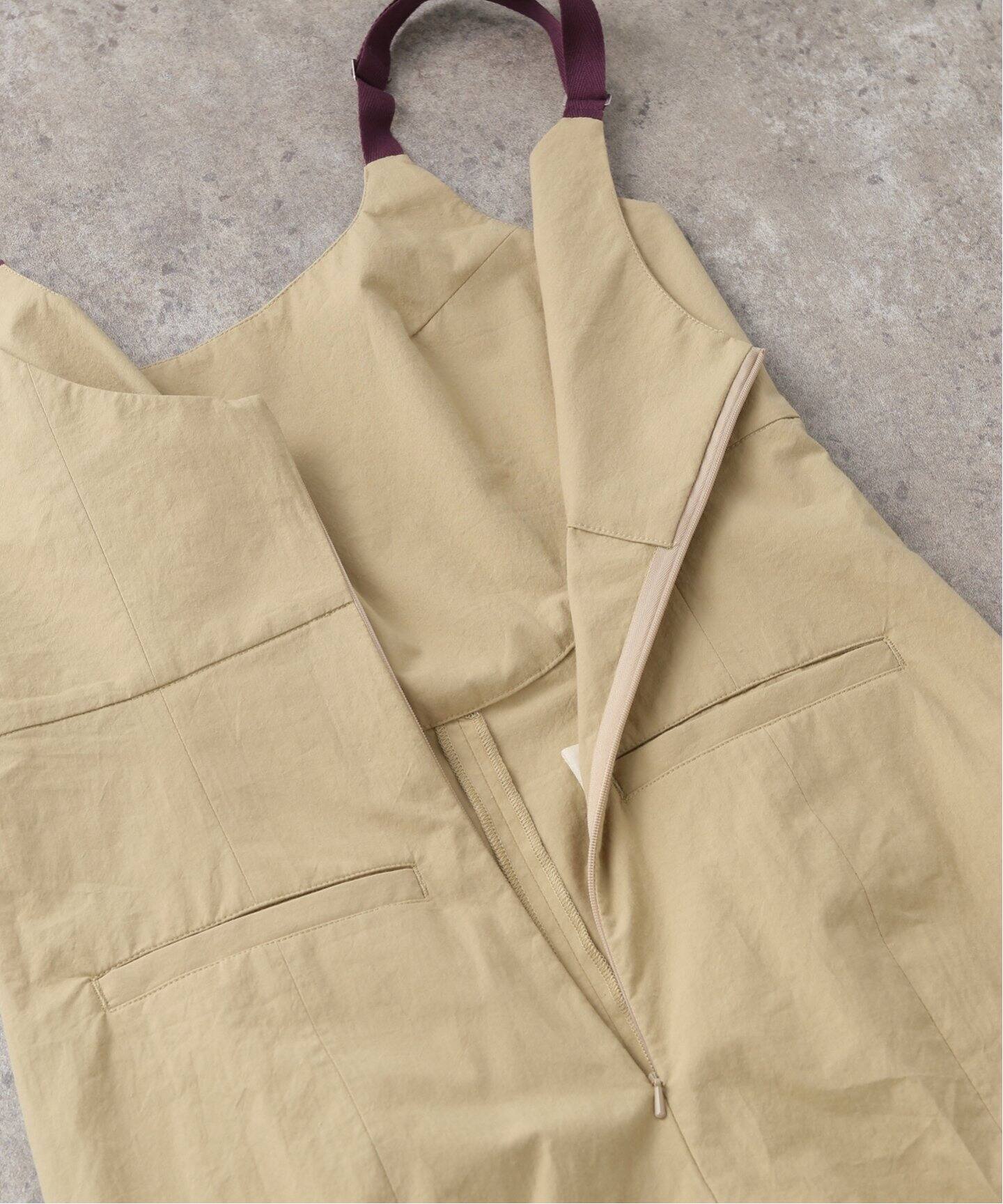 JANE SMITH/ジェーンスミス】WASHED COTTON BROAD OVERALL