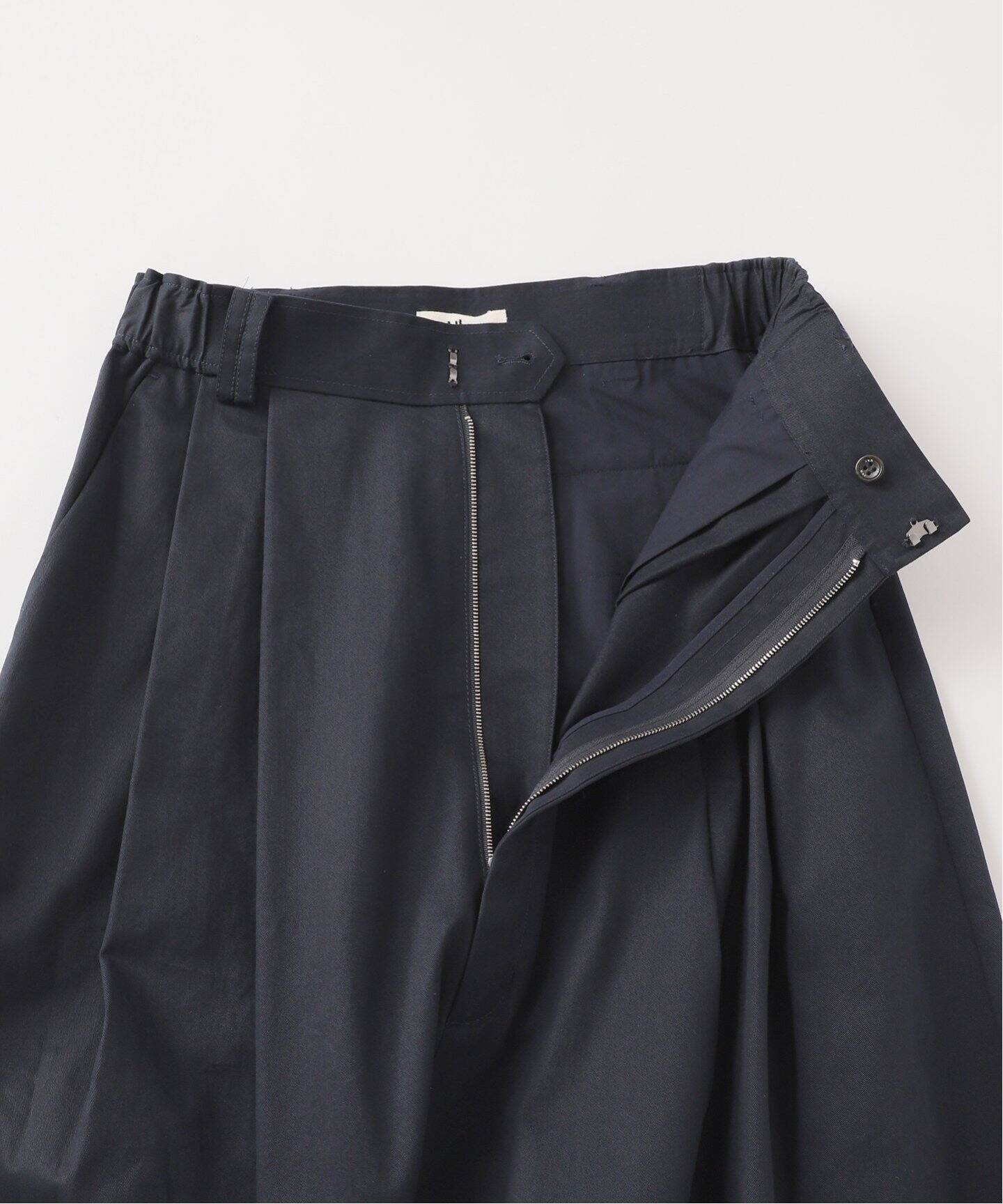 Uhr/ウーア】Wide Chino Overalls：オールインワン（つなぎ 