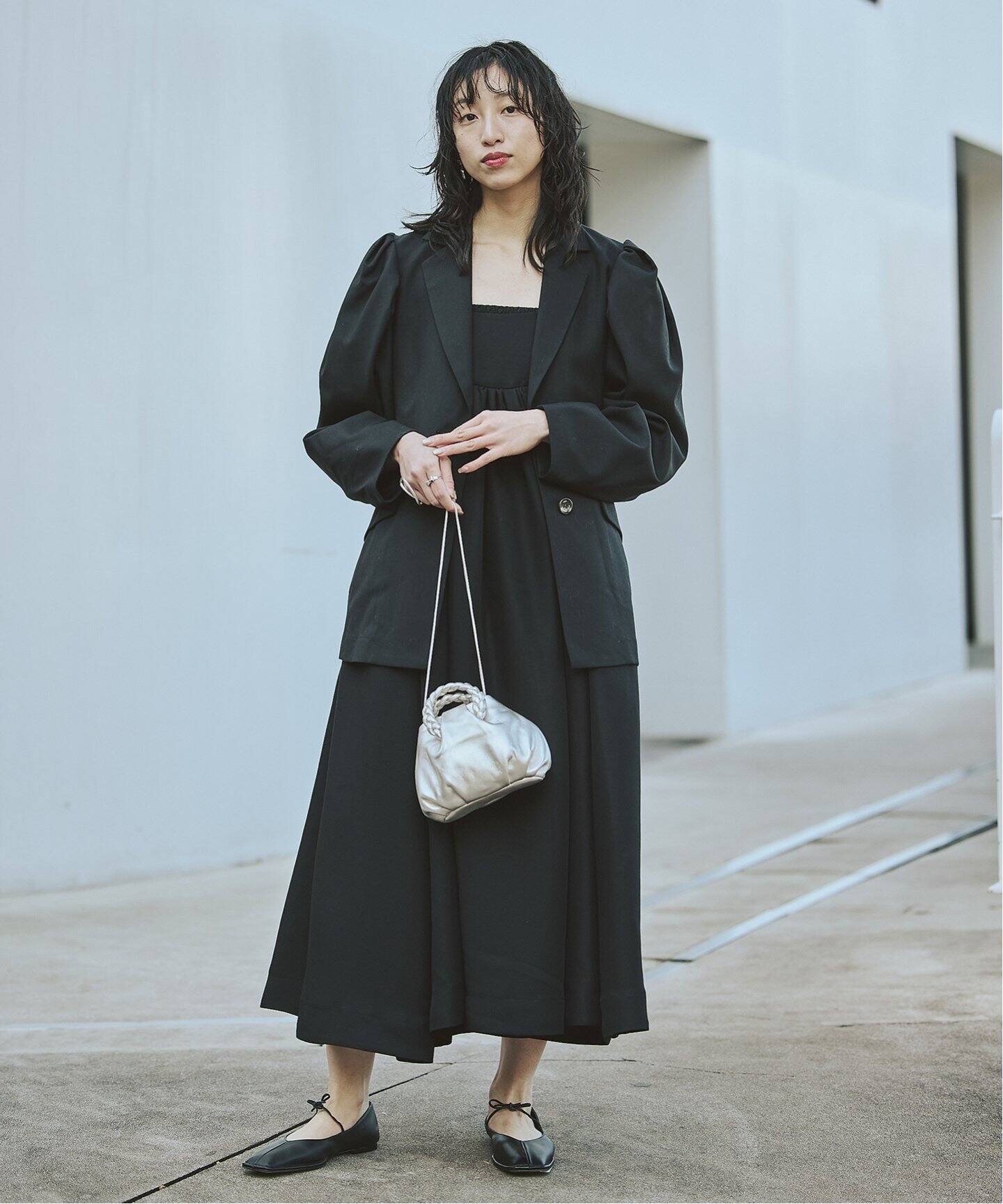 Uhr/ウーア】Camisole Volume Dress：ワンピース（ワンピース 