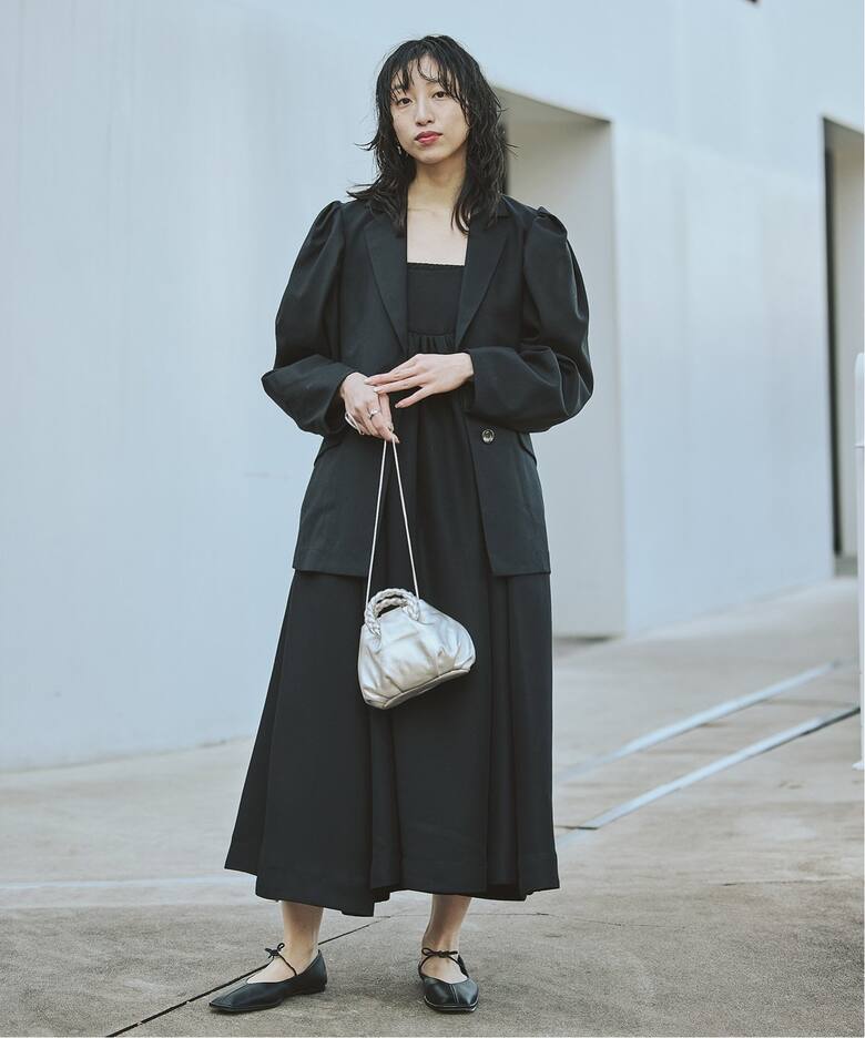 Uhr/ウーア】Camisole Volume Dress：ワンピース（ワンピース 