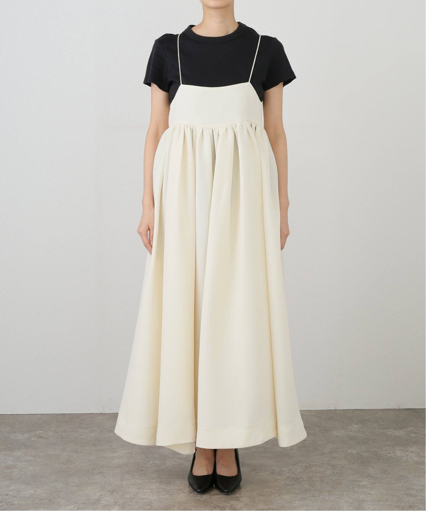 Uhr/ウーア】Camisole Volume Dress：ワンピース（ワンピース 