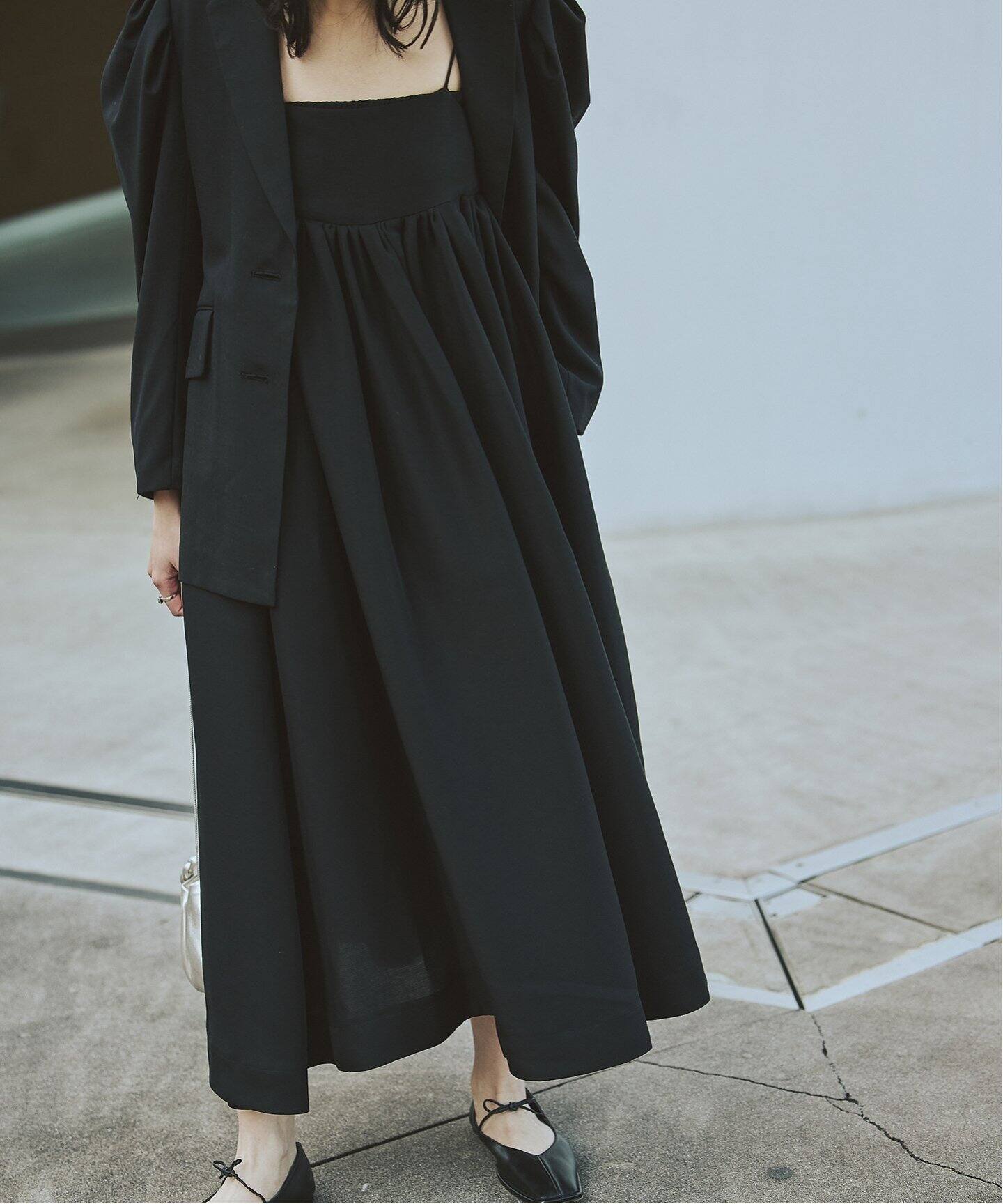 Uhr/ウーア】Camisole Volume Dress：ワンピース（ワンピース 