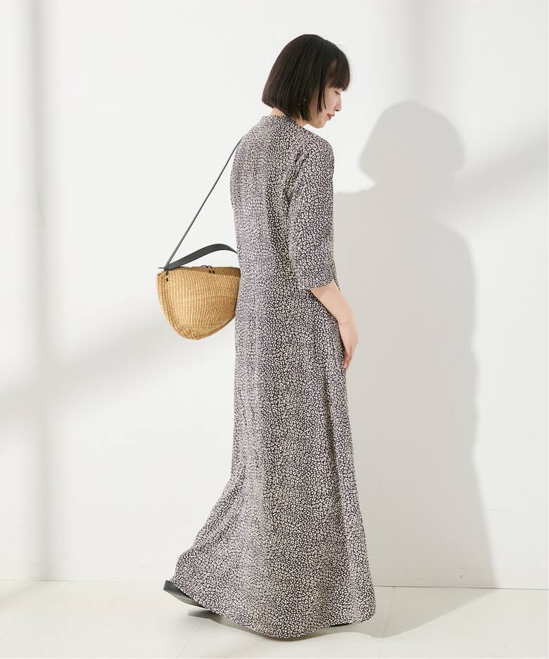 別注》【LUSANA / ルサーナ】 CARL MAXI DRESS：ワンピース 