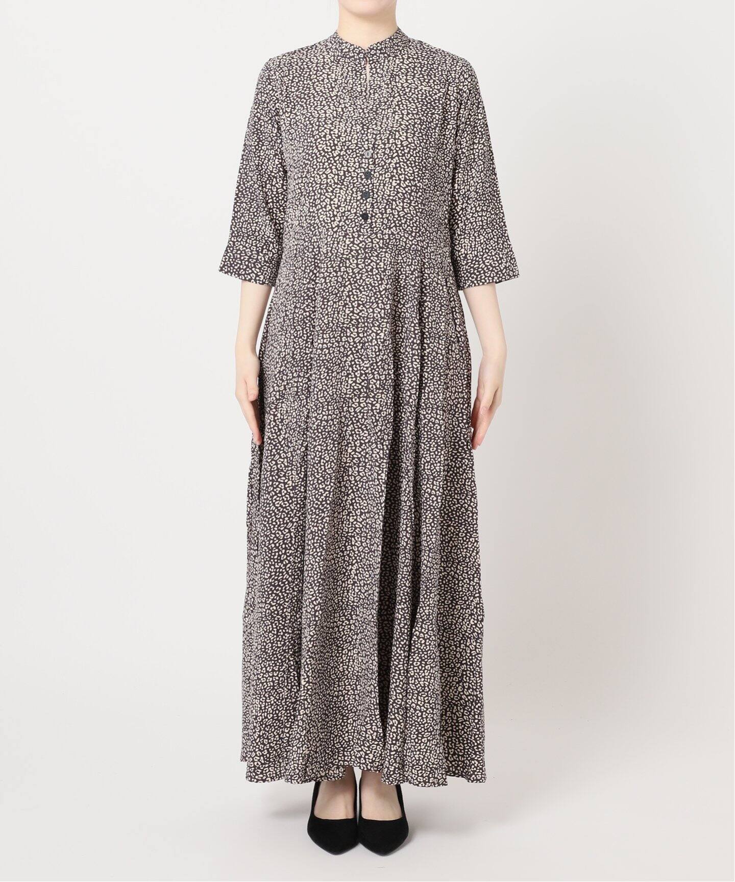別注》【LUSANA / ルサーナ】 CARL MAXI DRESS：ワンピース