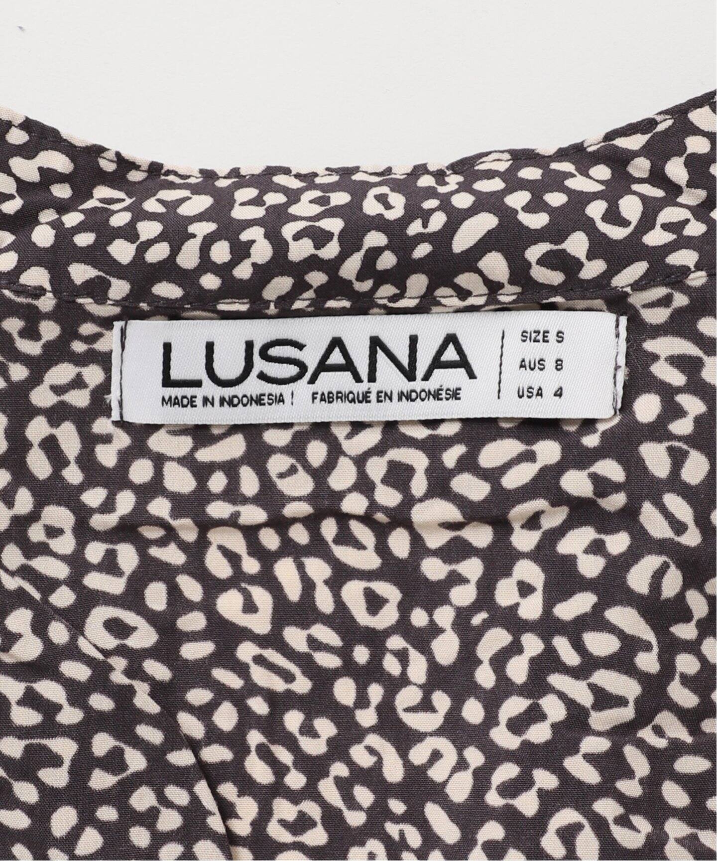 別注》【LUSANA / ルサーナ】 CARL MAXI DRESS：ワンピース