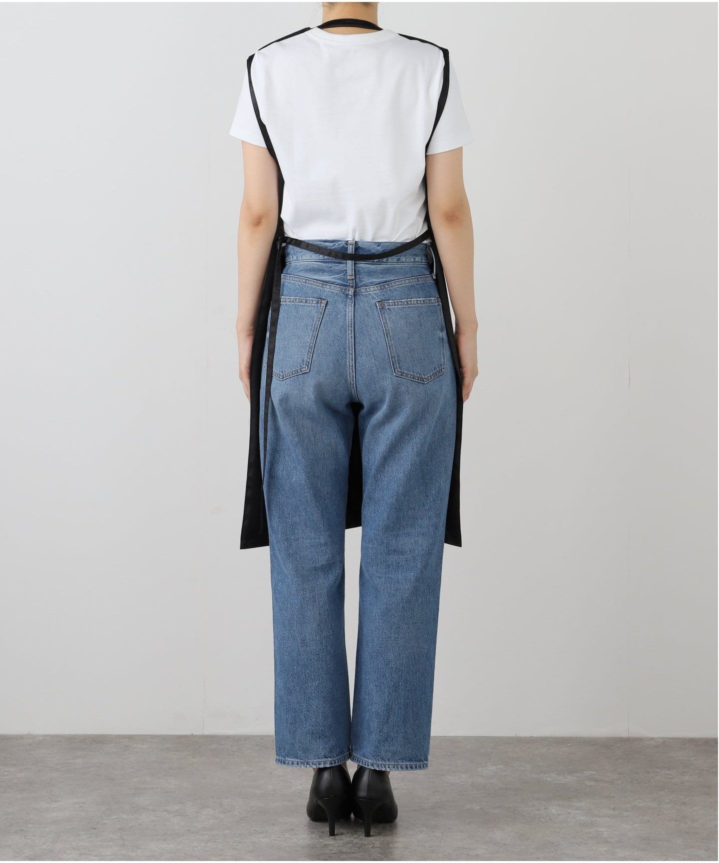 INSCRIRE /アンスクリア】Wool Front Dress：ワンピース