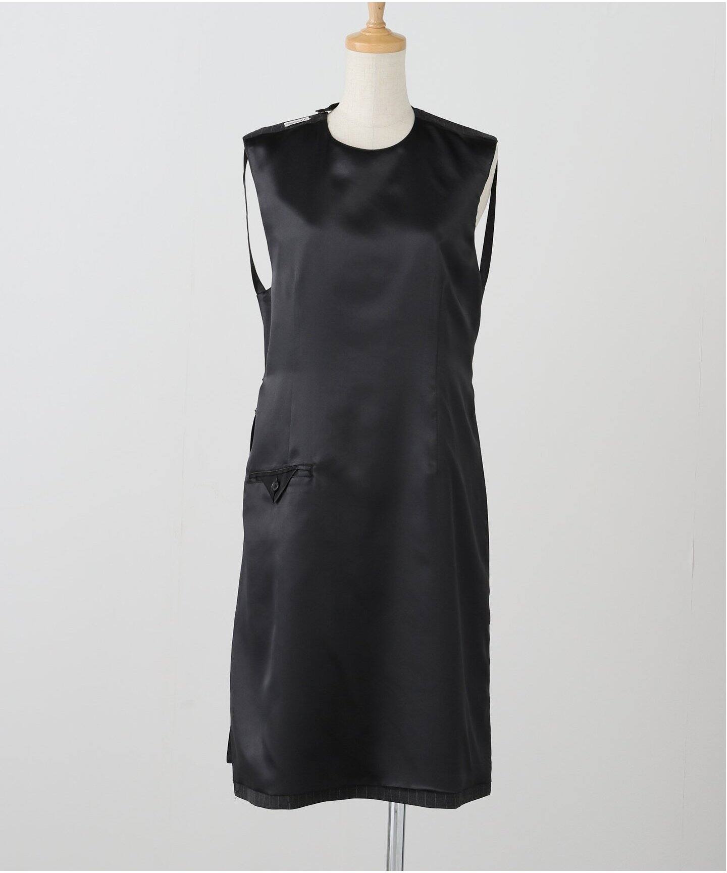 【初回限定】 INSCRIRE /アンスクリア】Wool Dress：ワンピース Front ワンピース