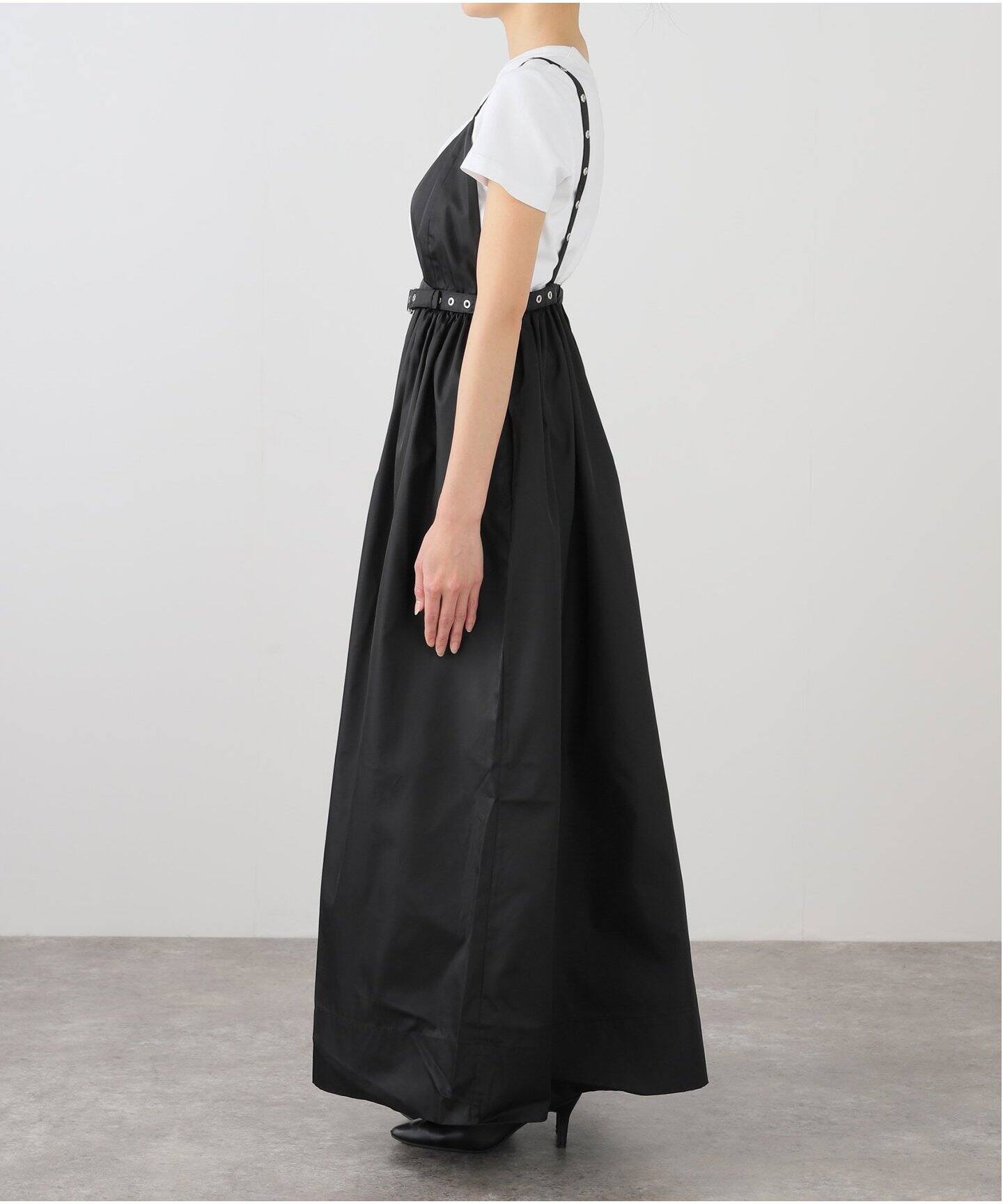 GANNI/ガニー】Duchesse Nylon Strap Dress：ワンピース（ワンピース 