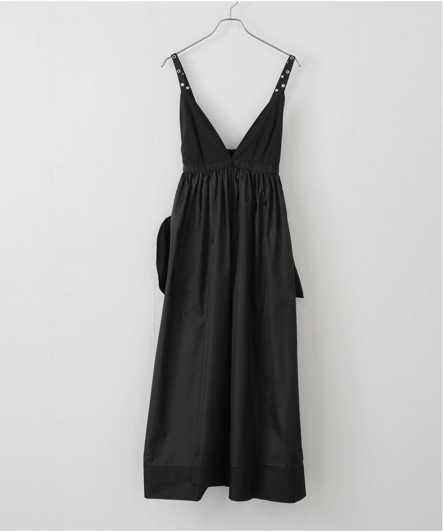GANNI/ガニー】Duchesse Nylon Strap Dress：ワンピース（ワンピース 