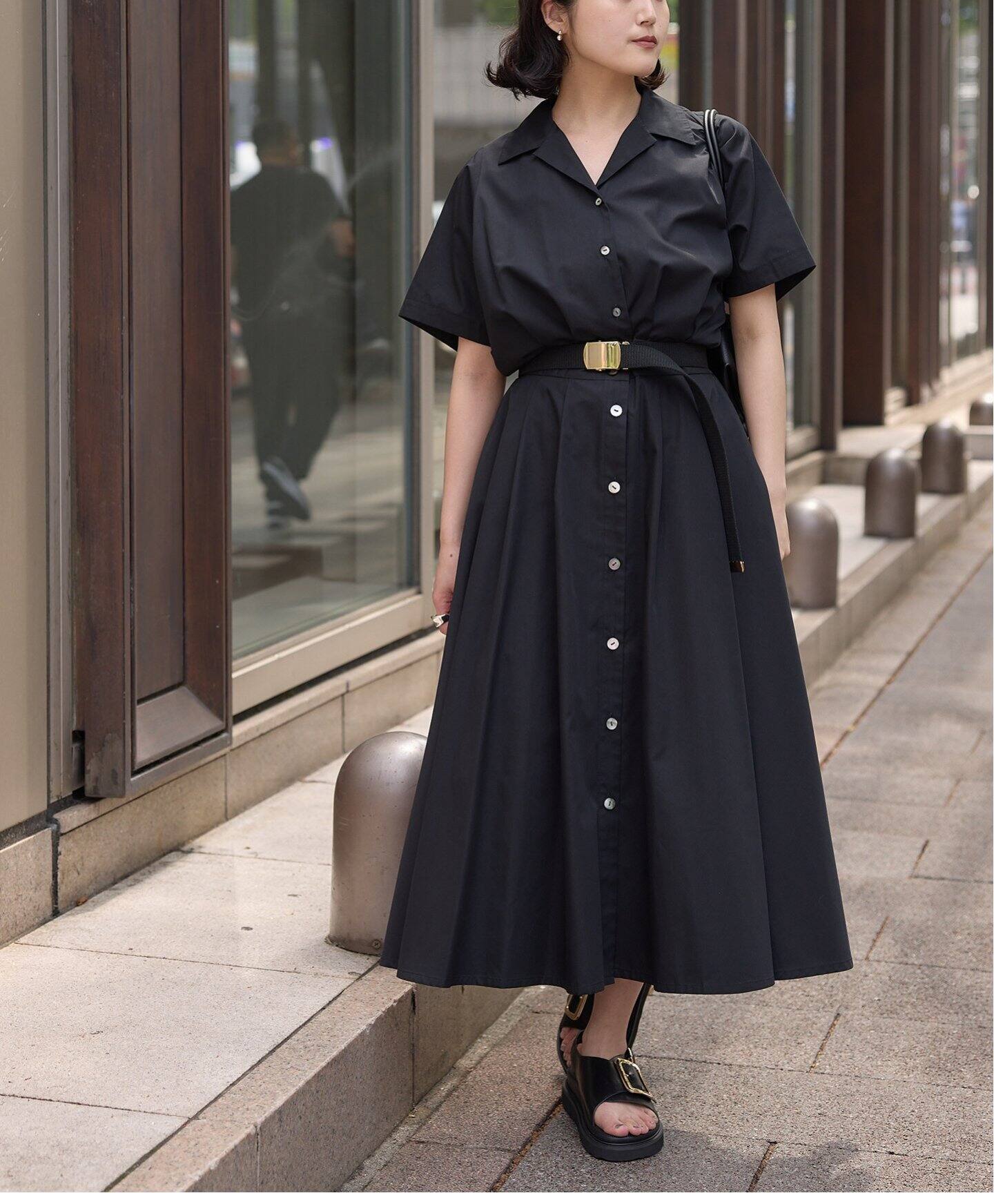 予約》《別注》【A PUPIL/ア ピューピル】 ベルトドレス（ワンピース  