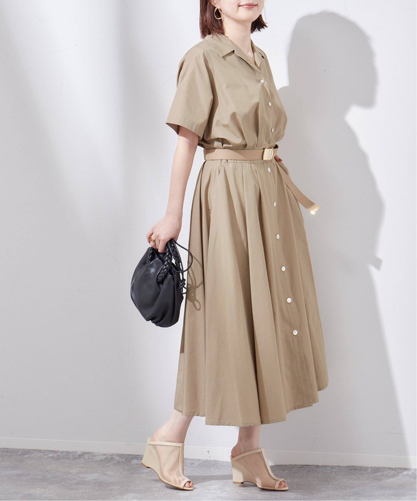 予約》《別注》【A PUPIL/ア ピューピル】 ベルトドレス（ワンピース  