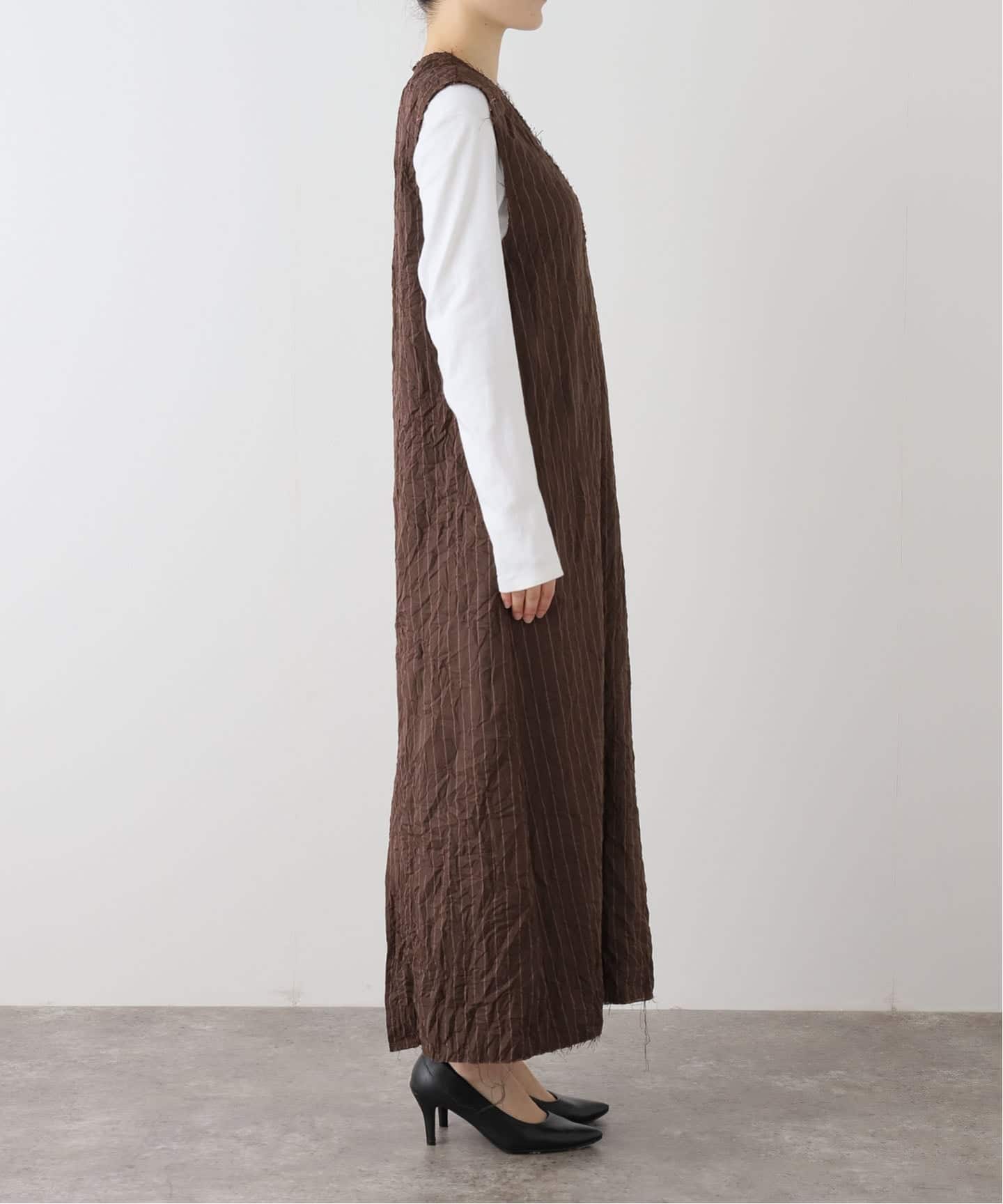 シュリンクストライプワンピ（ワンピース）｜JOURNAL STANDARD