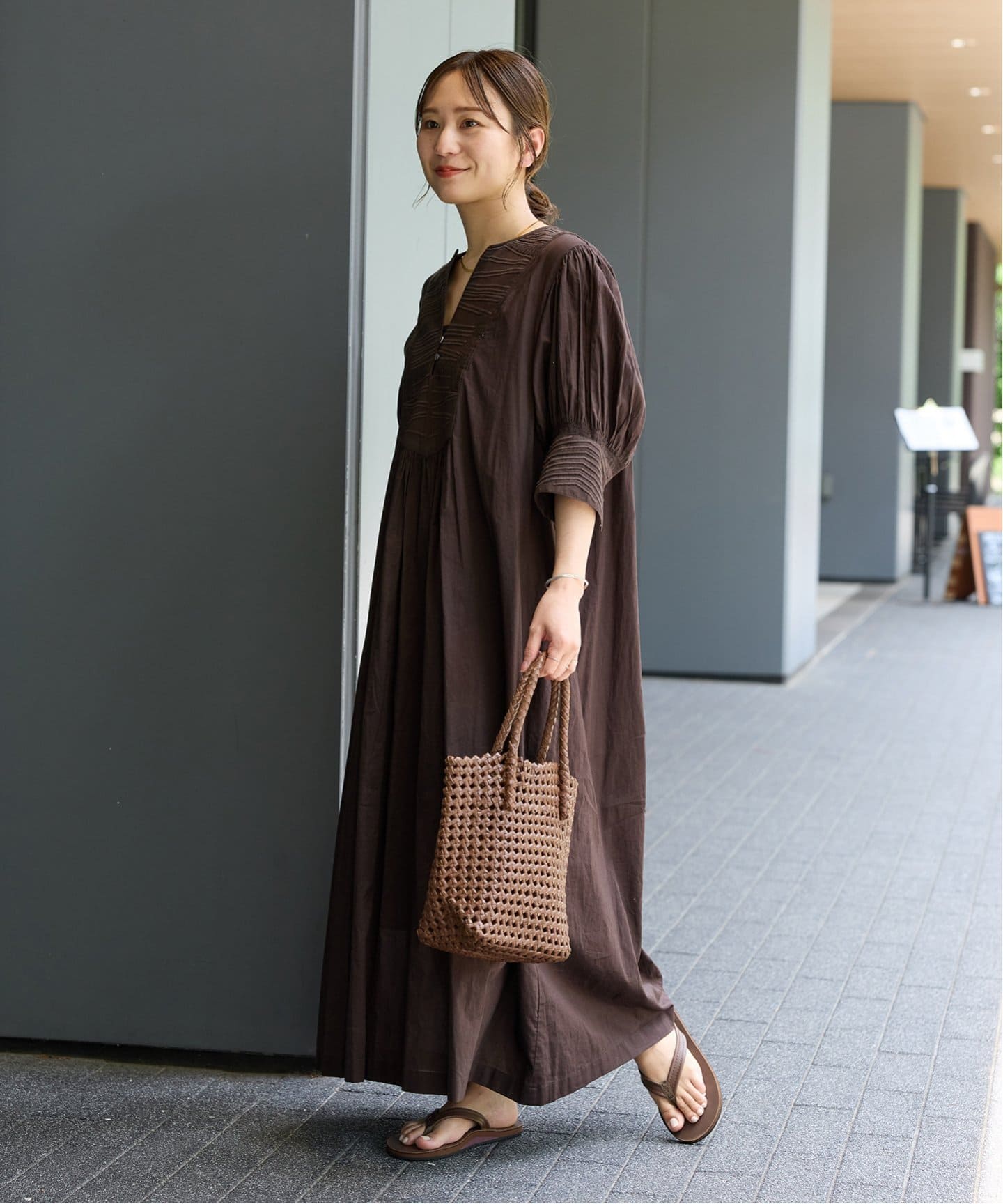 ジャーナルスタンダード JQエンブロイダリーワンピース ロング インド 24SS JOURNAL STANDARD ワンピース JQエンブロイダリーワンピース
