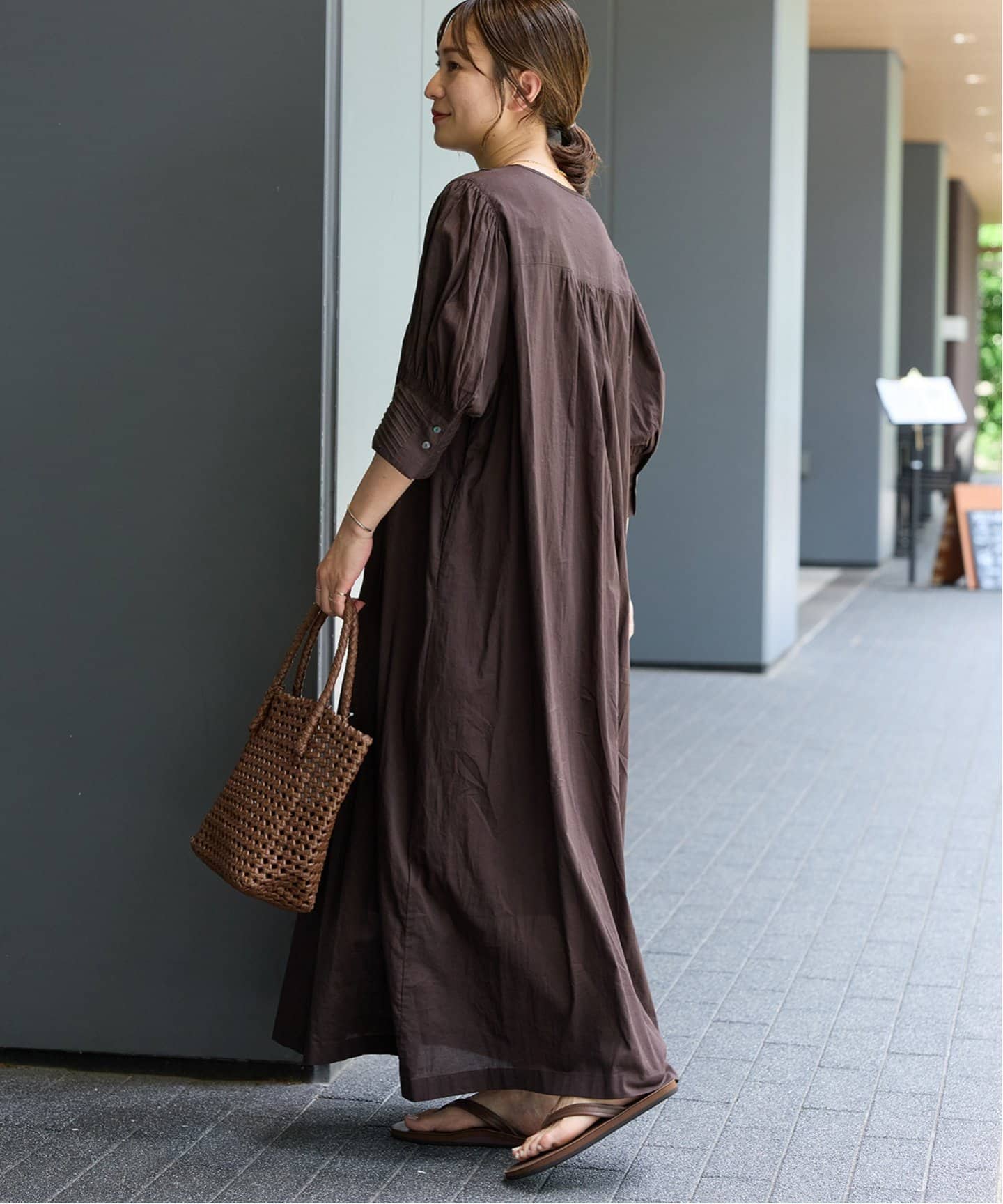 ジャーナルスタンダード JQエンブロイダリーワンピース ロング インド 24SS JOURNAL STANDARD ワンピース JQエンブロイダリーワンピース
