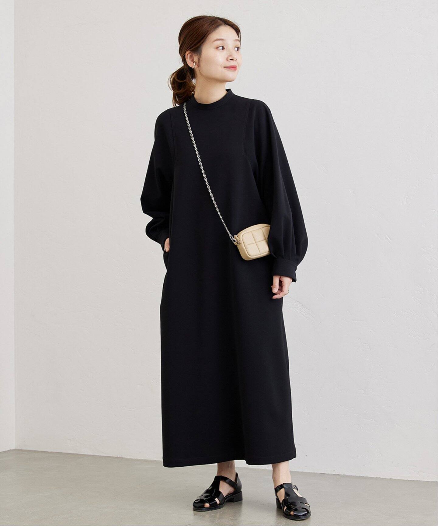 追加》ダブルクロスロングワンピース（ワンピース）｜JOURNAL STANDARD  