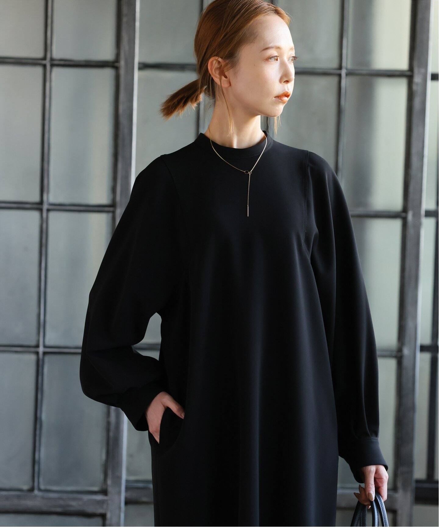 追加》ダブルクロスロングワンピース（ワンピース）｜JOURNAL STANDARD  