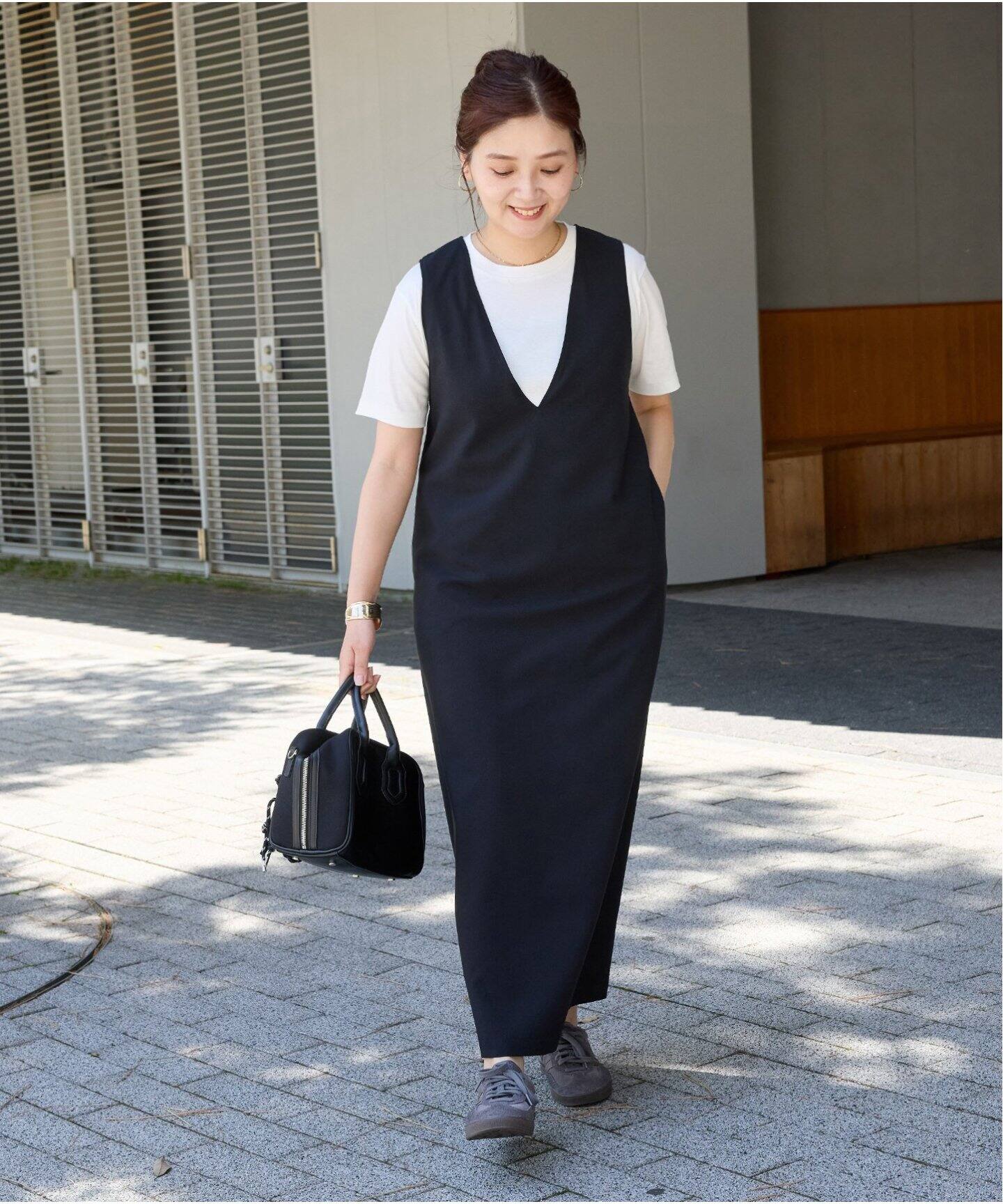 追加》シックトロVネックワンピース（ワンピース）｜JOURNAL STANDARD