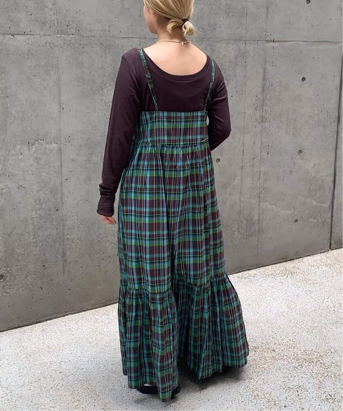 SARA MALLIKA/サラマリカ】POLLY TAFFETA CAMI DRESS（ワンピース