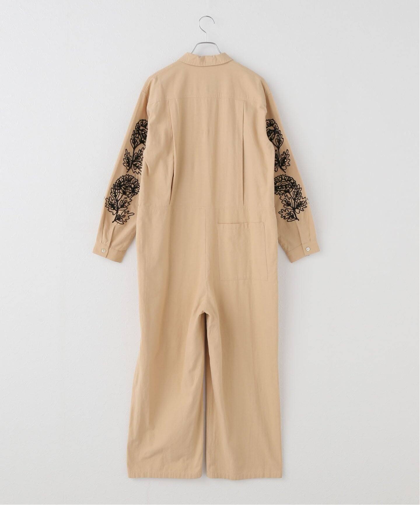 SARA MALLIKA/サラマリカ】 COTTON DORI EMBROIDERY ALL（つなぎ