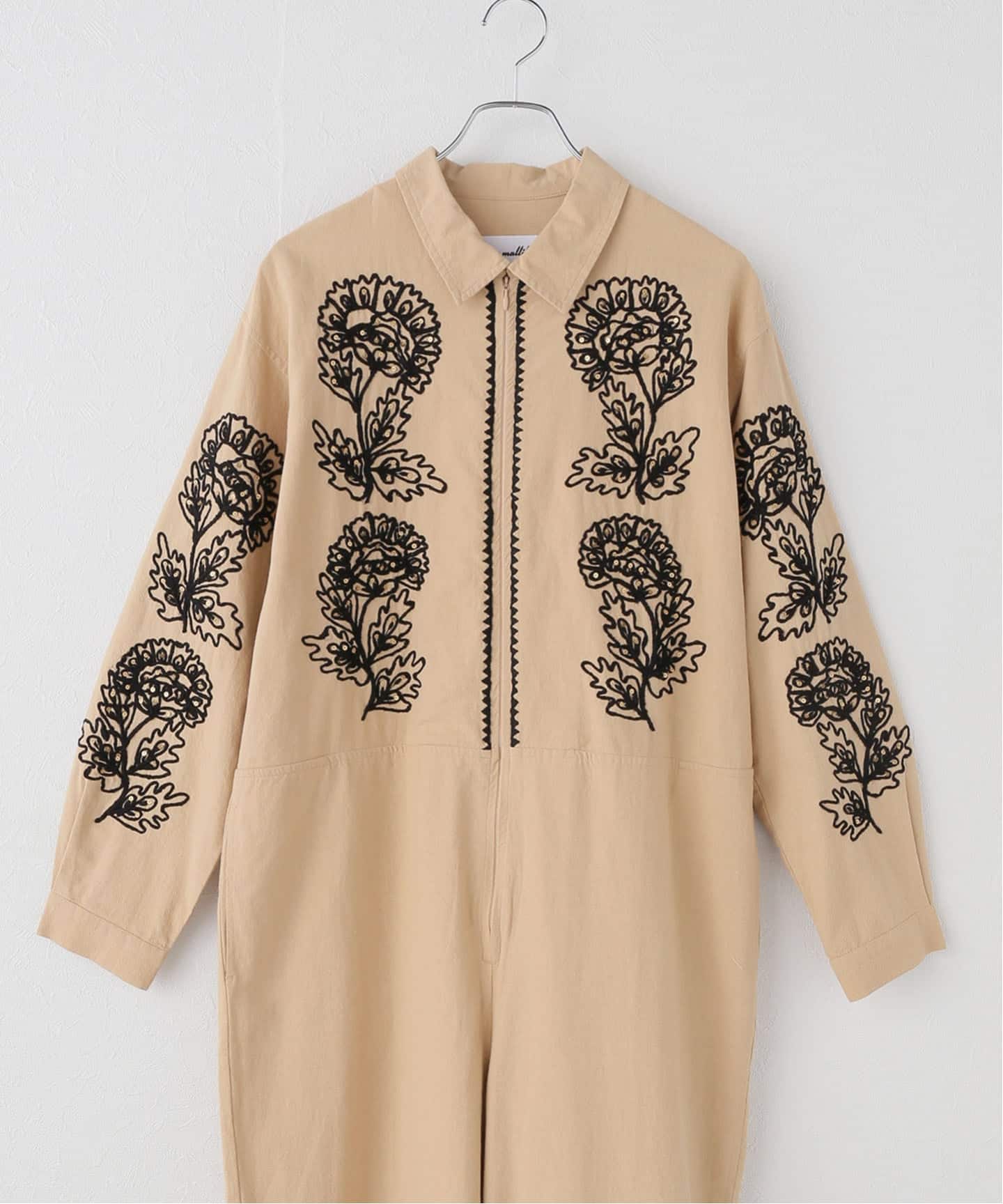 新品　Sara Mallikaサラマリカ　コットンリネンオールインワン 楽天市場】【Sara Mallika】 Cotton Linen Heavy Emb V Neck All