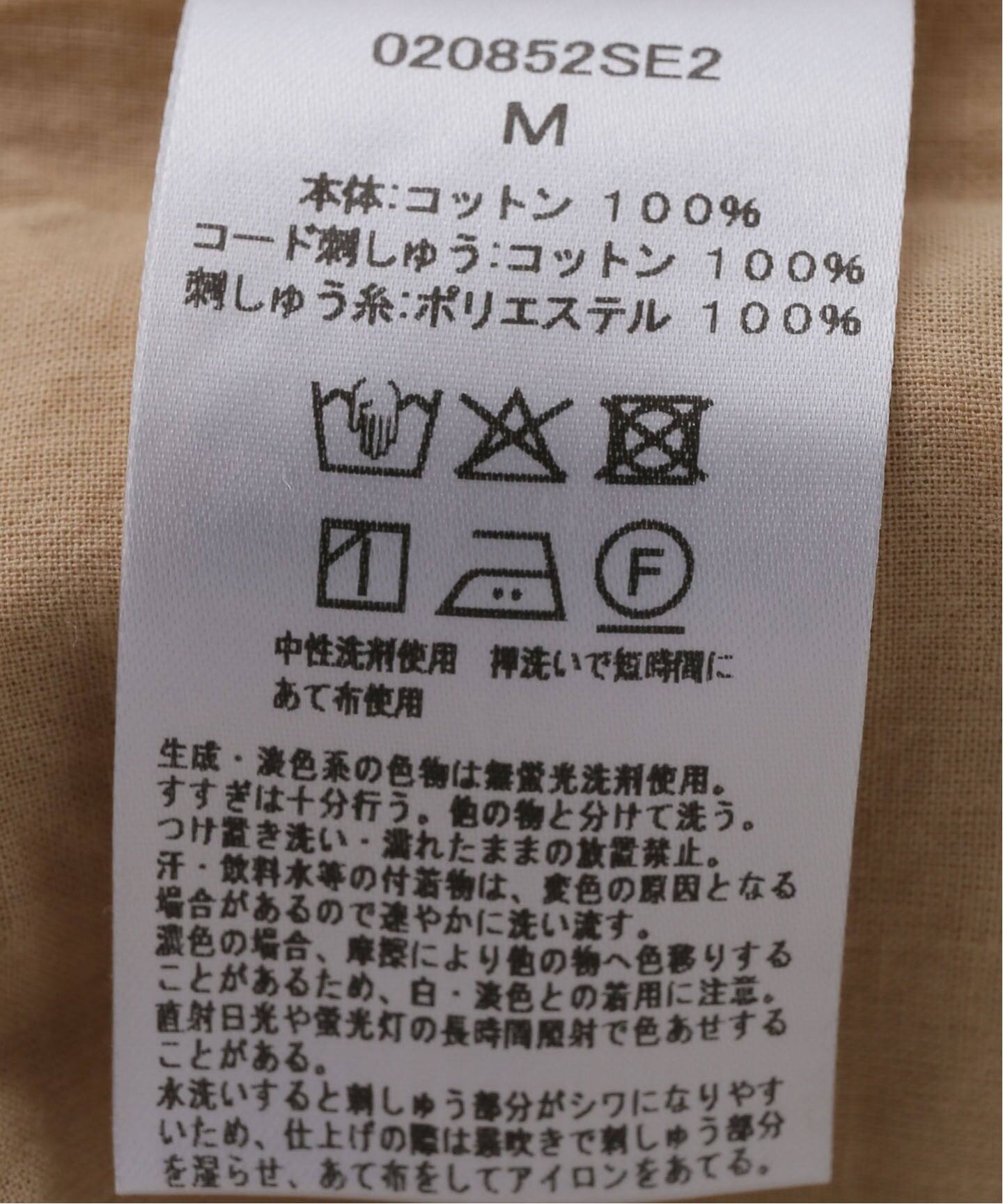 SARA MALLIKA/サラマリカ】 COTTON DORI EMBROIDERY ALL（つなぎ