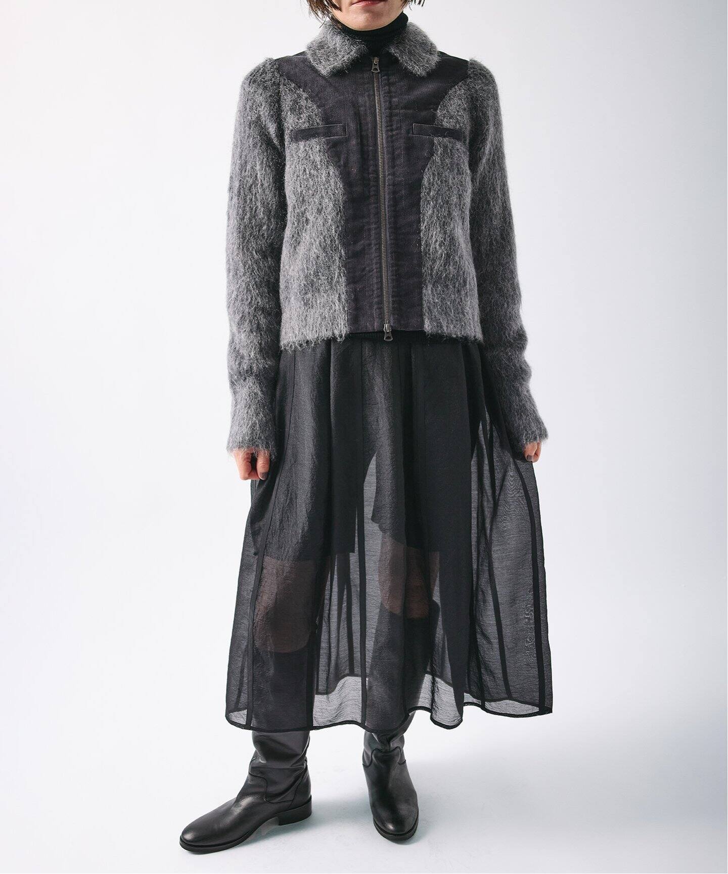 KIARIS vintage＆closet×JS】シアーオーバーワンピース（ワンピース 