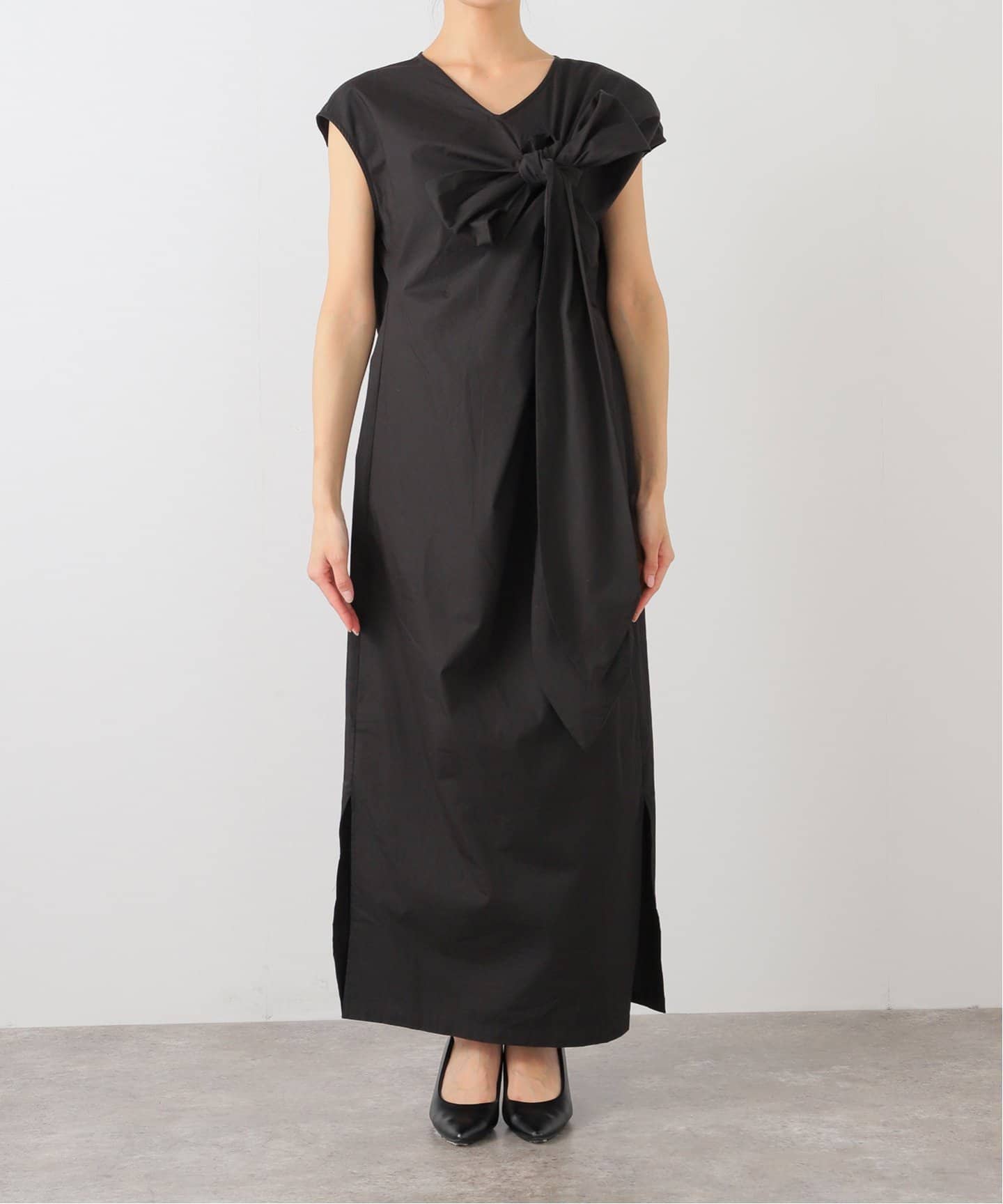 シーオールSEEALL GATHER SMOG DRESワンピース SEEALL GATHER SMOK DRESS