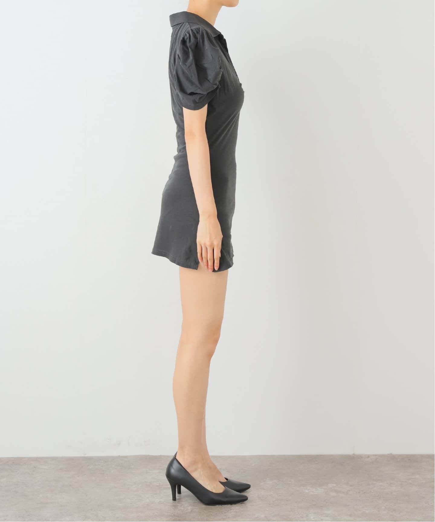 SCULPTOR/スカルプター】Shirring Tennis Dress SC25S271WHM