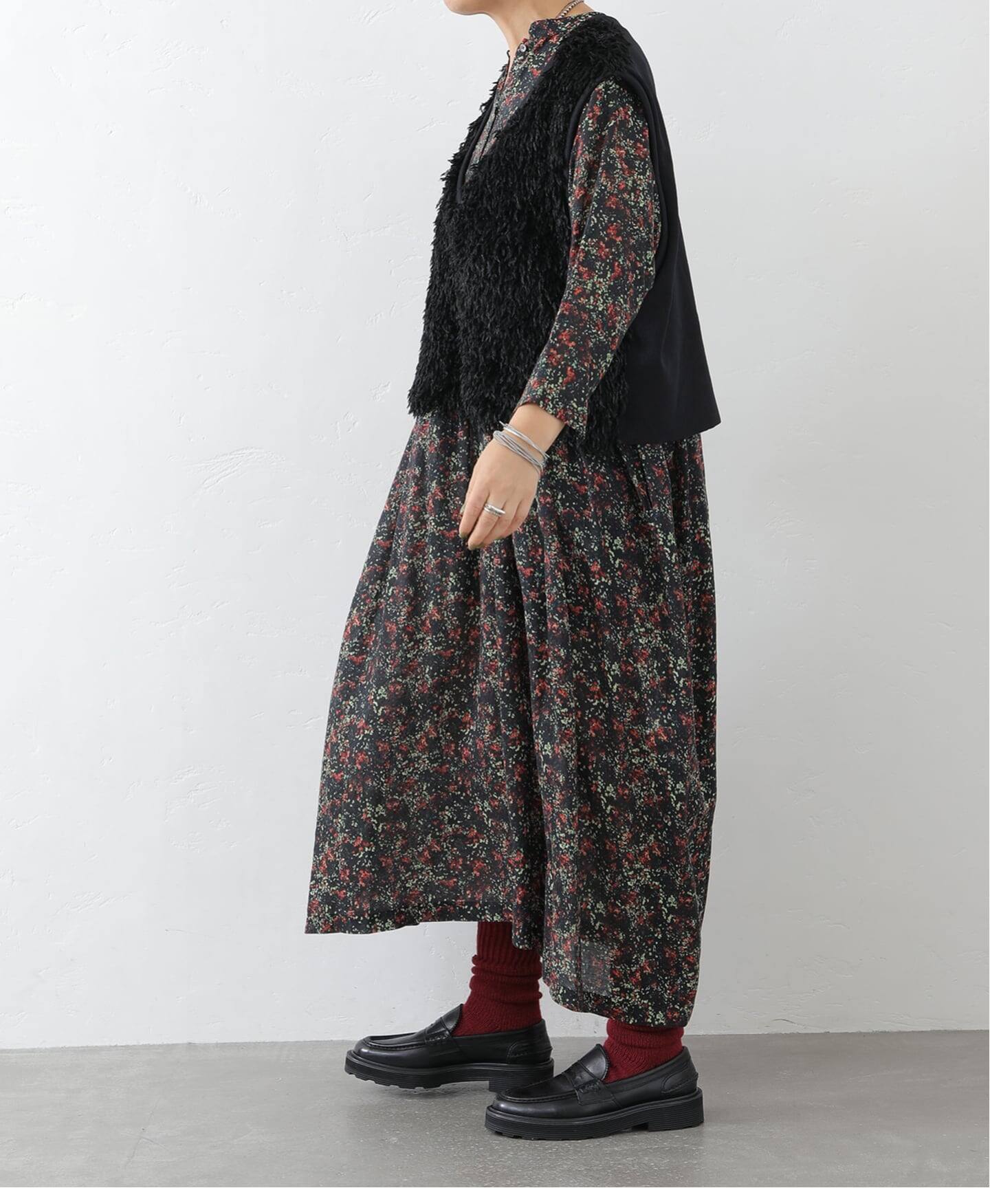 journal standard luxe⌘リバティワンピースUSED匿名送料込 JOURNAL STANDARD LUXE（ジャーナルスタンダード ラックス）の