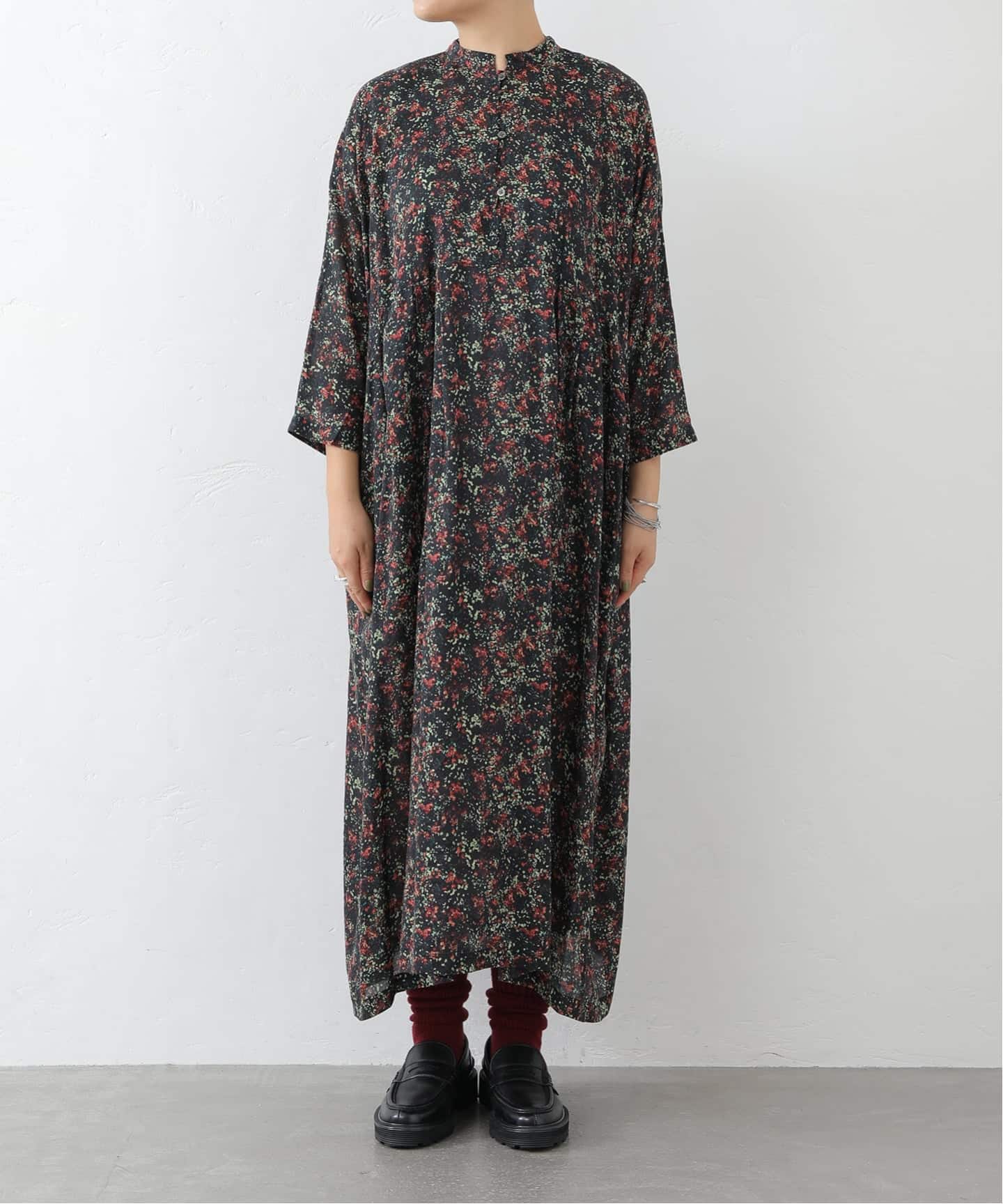 リバティフラワー ampleプルワンピース（ワンピース）｜journal