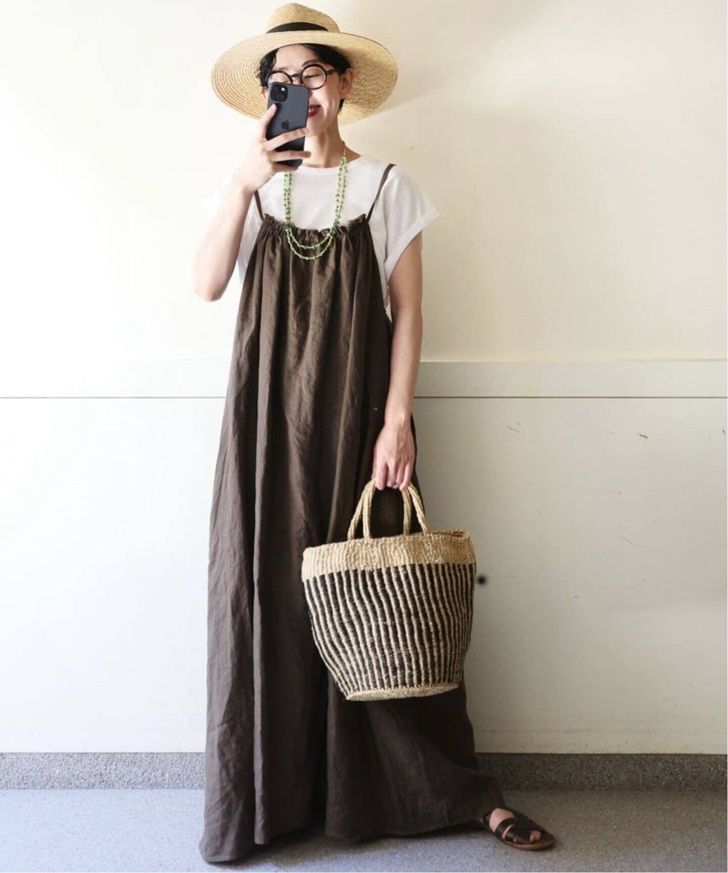 リネン キャミワンピース（ワンピース）｜journal standard luxe