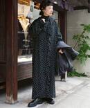 Cu/Rローン フリルパフワンピース