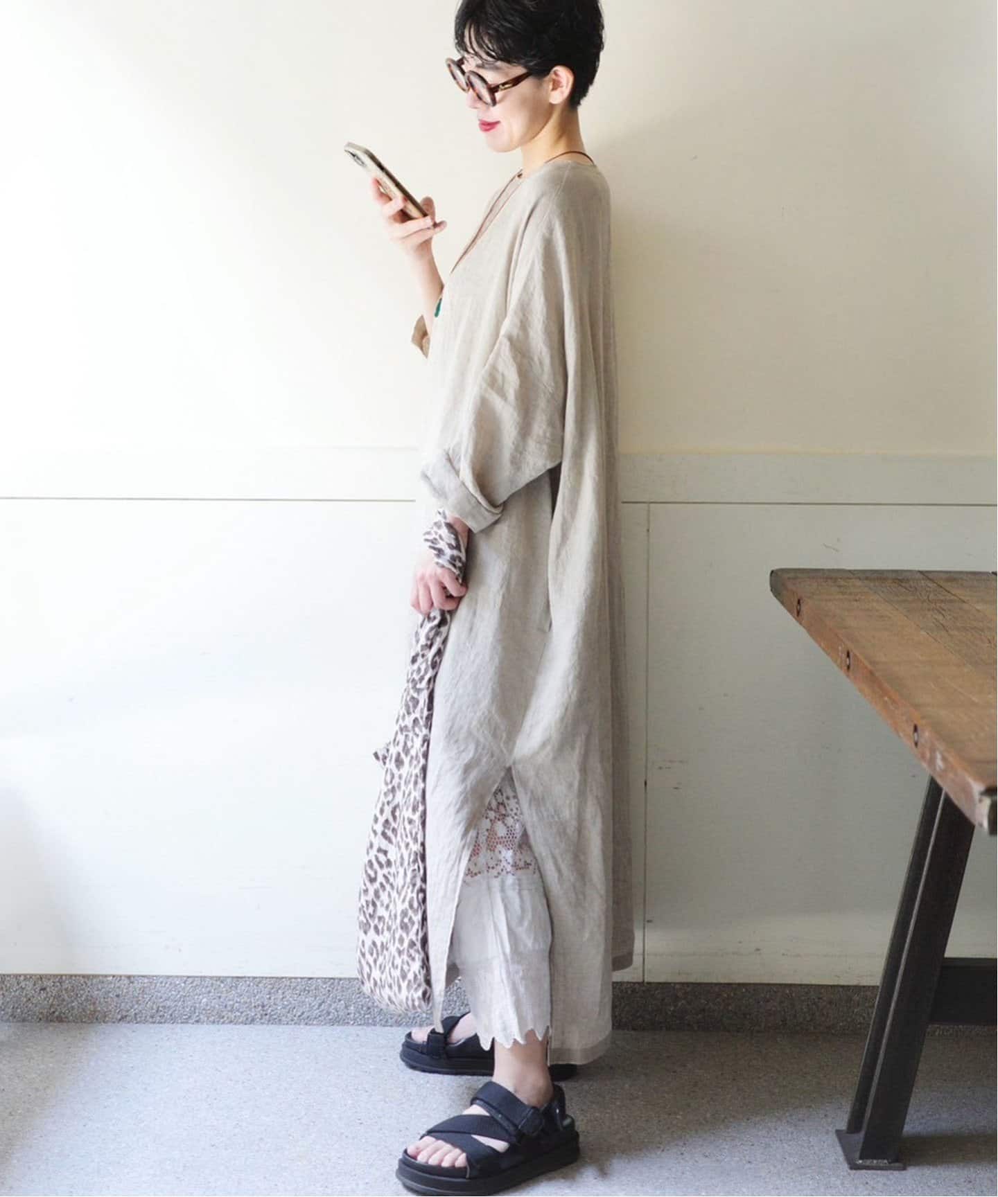 エアリネン Plain-DRESS（ワンピース）｜journal standard luxe