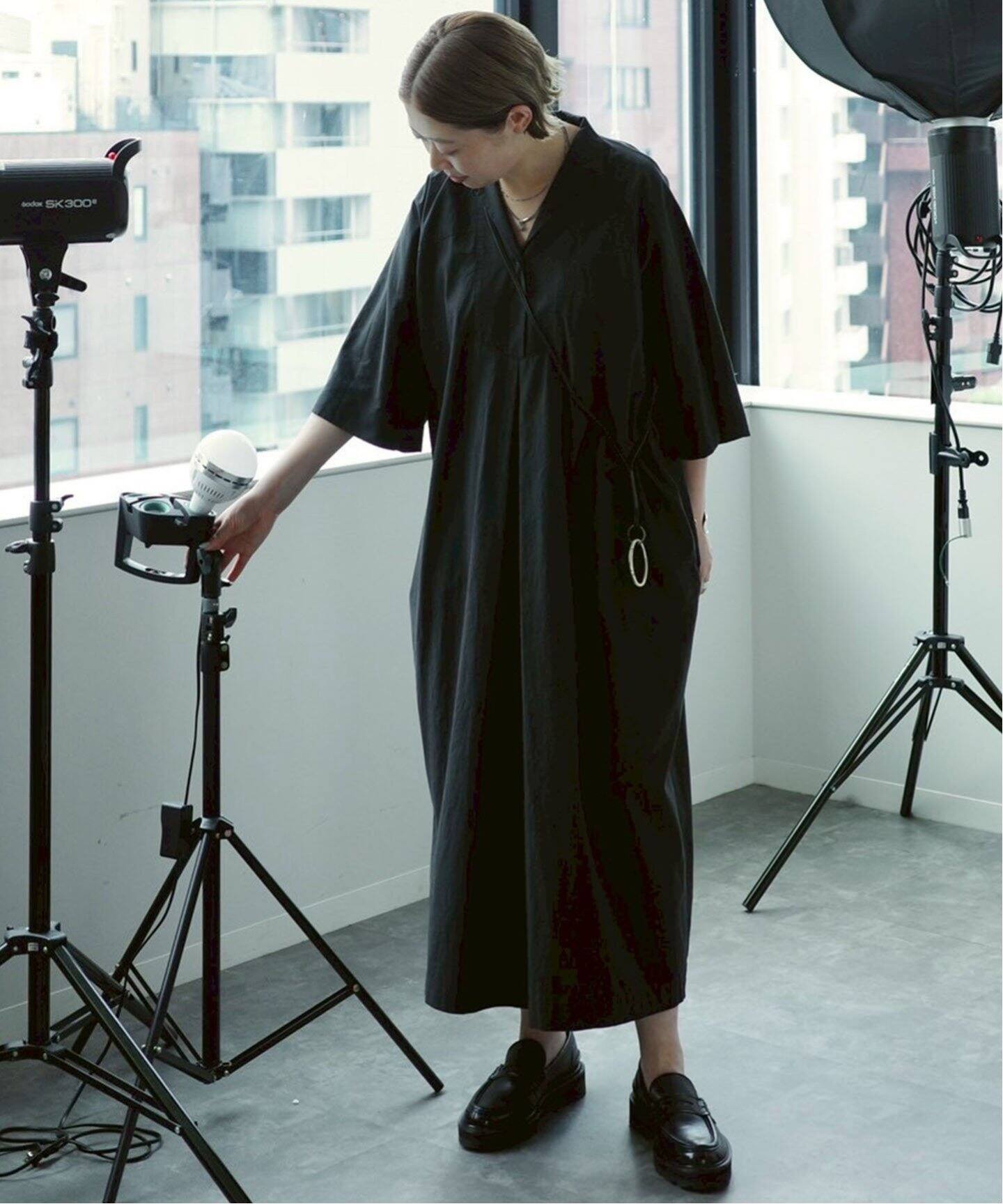 ジャーナルスタンダードラックス　ミリタリークロスワンピース ミリタリークロス ワンピース（ワンピース）｜journal standard