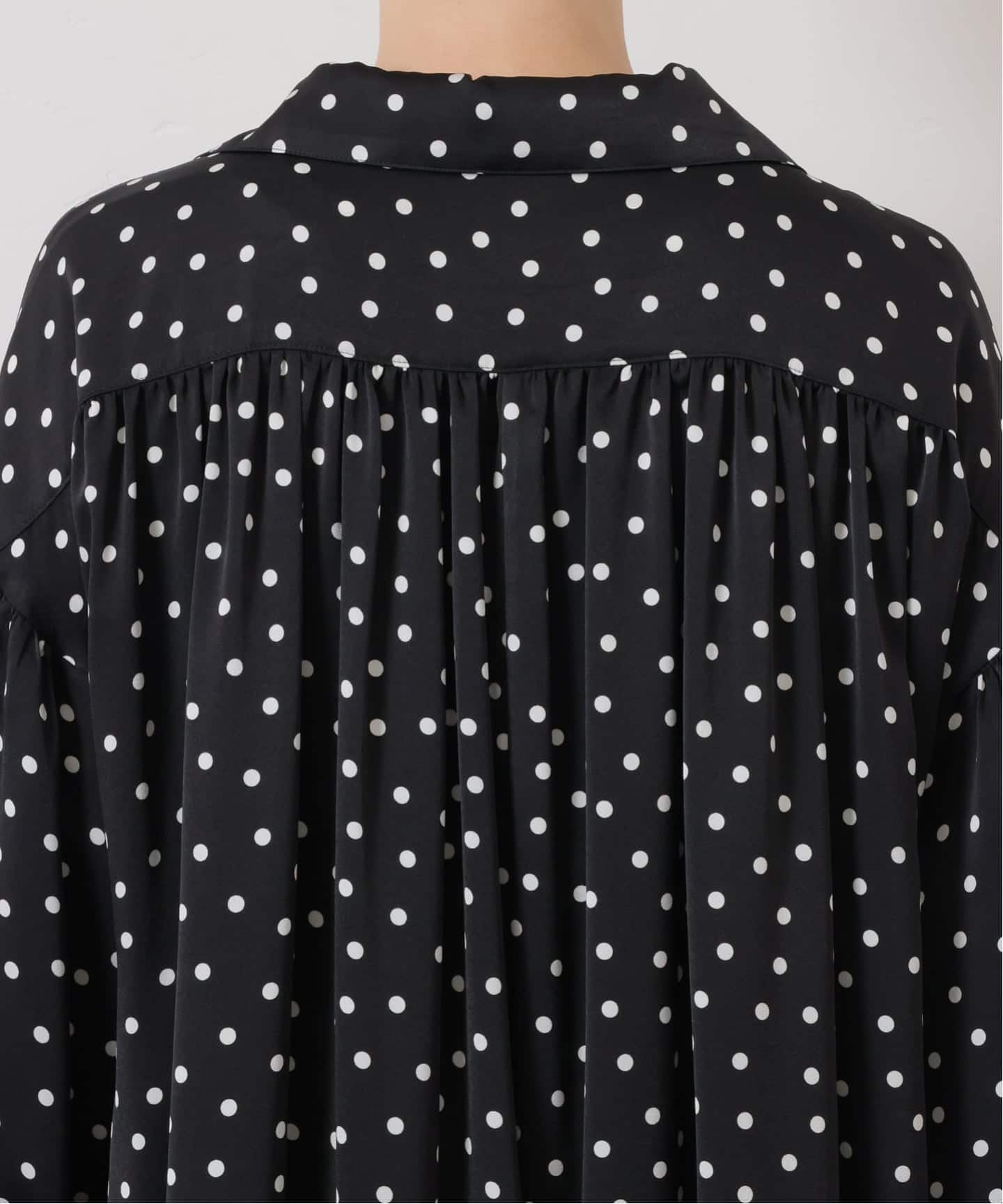 美品 JOURNAL STANDARD LUXE ドット柄 ワンピース ドット プルオーバーワンピース（ワンピース）｜journal