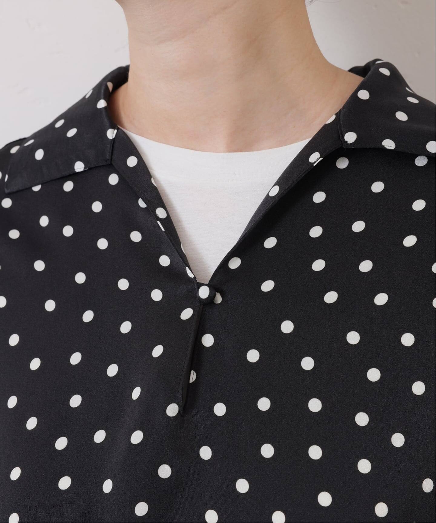 美品 JOURNAL STANDARD LUXE ドット柄 ワンピース ドット ampleプルワンピース◇4（ワンピース）｜JOURNAL