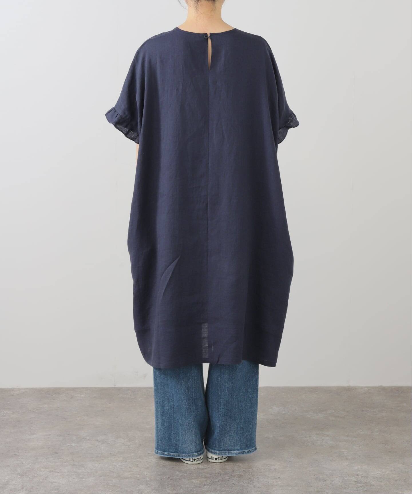 ジャーナルスタンダードラックス　フレンチリネン　フリルワンピース フレンチリネンフリルワンピース（ワンピース）｜journal standard