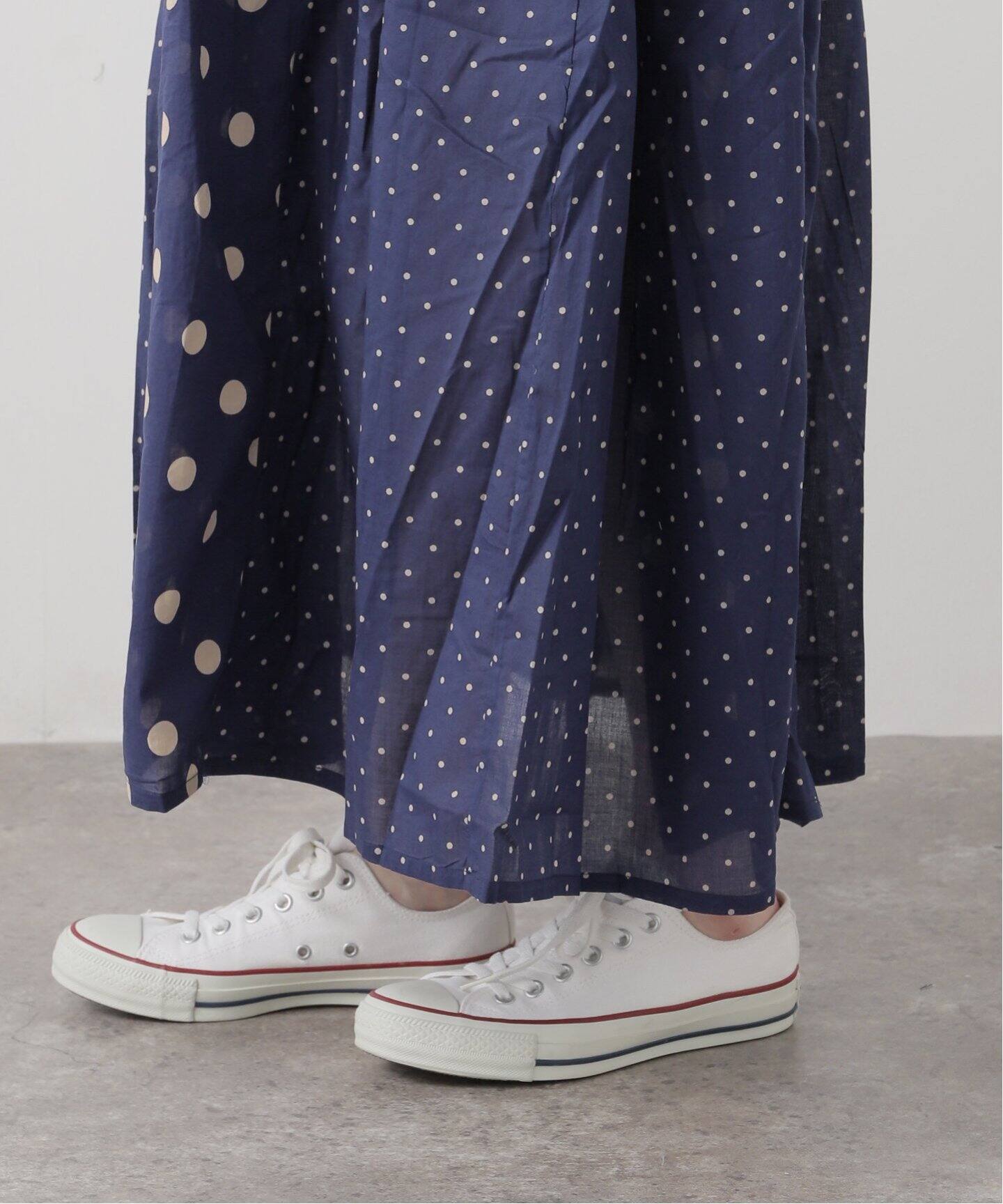 SOIL】 DOT PRINT PATCHWORK DRESS（ワンピース）｜journal