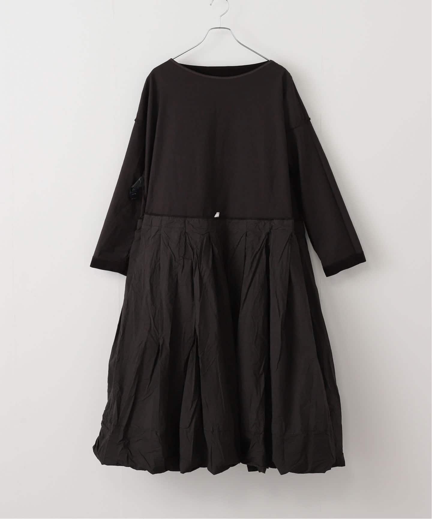 album di famiglia Aラインワンピース album di famiglia】BOATNECK DRESS（ワンピース）｜journal standard