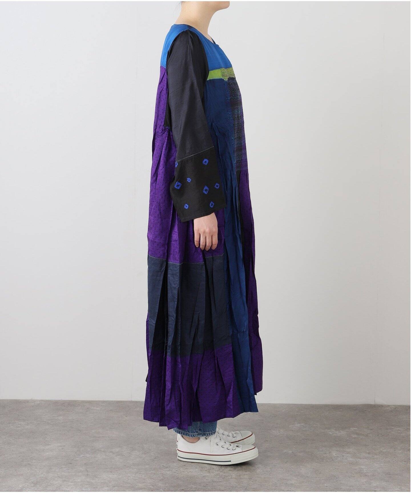INJIRI/インジリ】PATCH WORK PULL DRESS（ワンピース）｜journal 